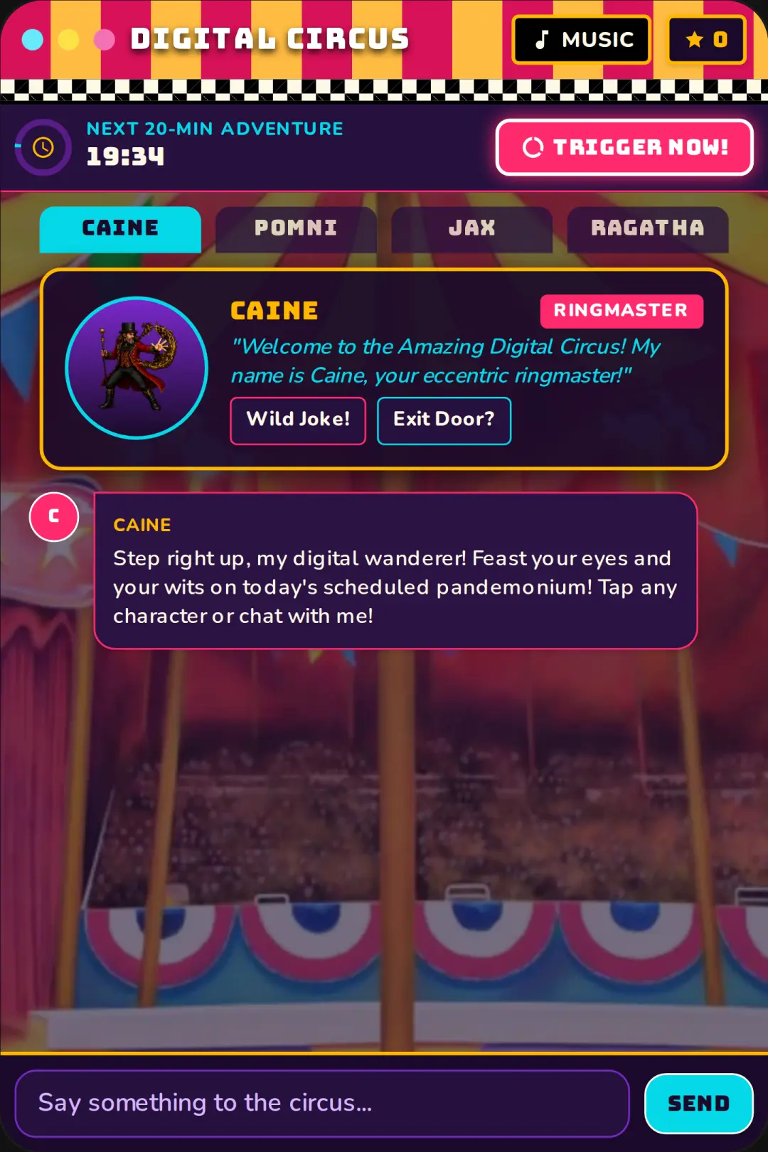 The Amazing Digital Circus: Adventure Hub cover