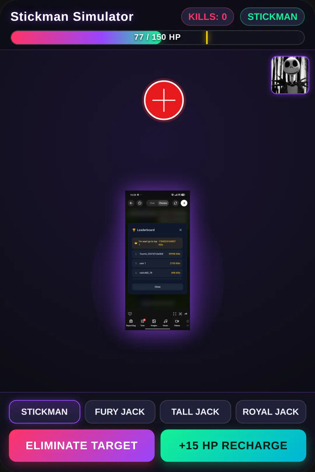 Stickman Simulator: Gothic Jack Transformation cover