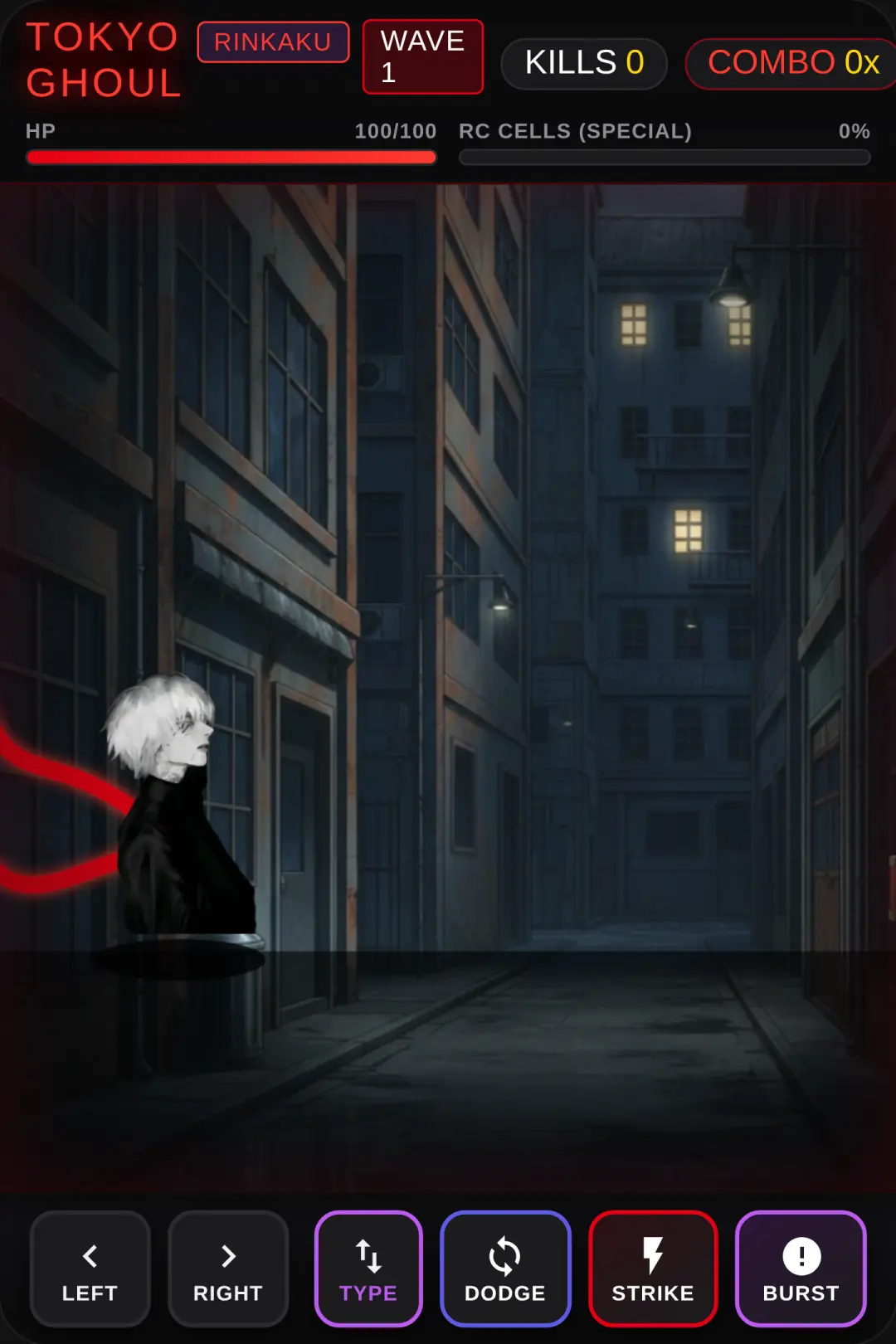Tokyo Ghoul: Kagune Strike cover
