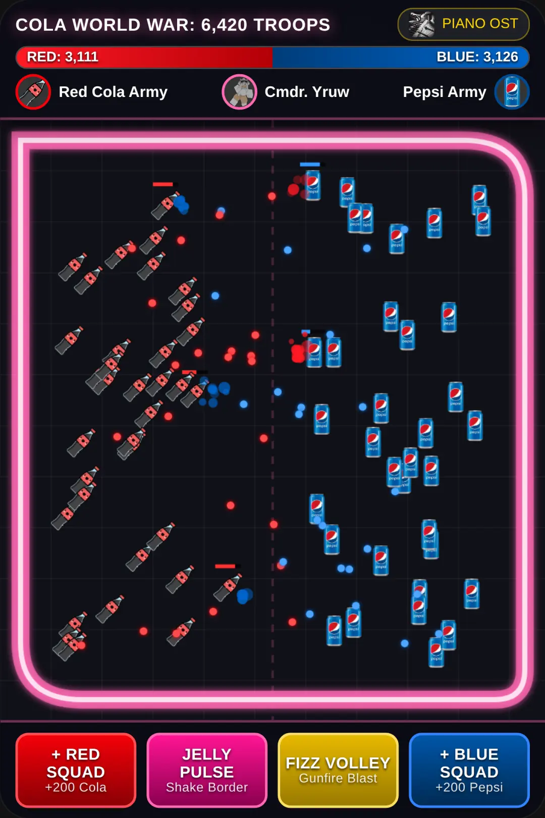 Cola World War — 6,420 Troops Battle cover