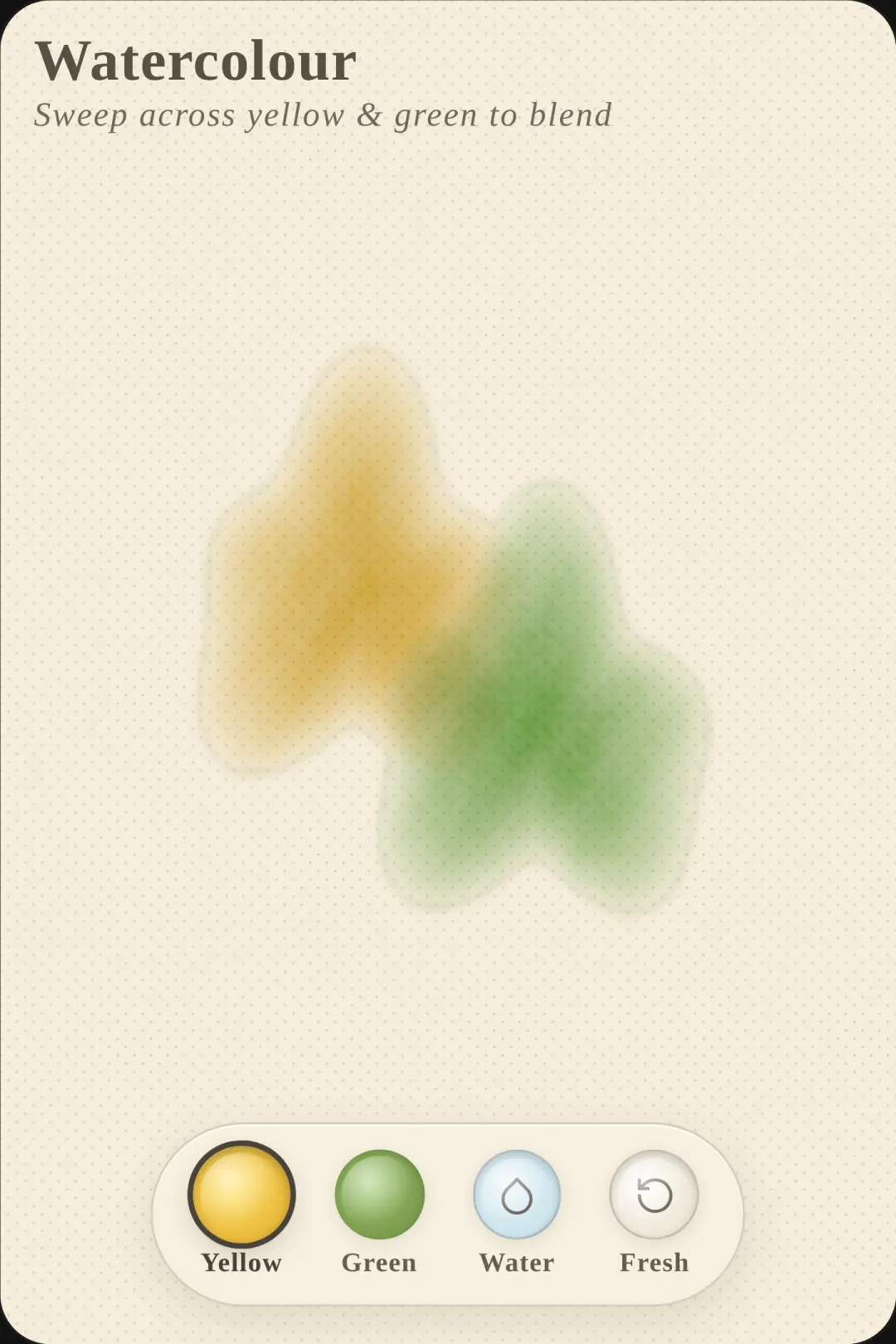 Watercolour cover