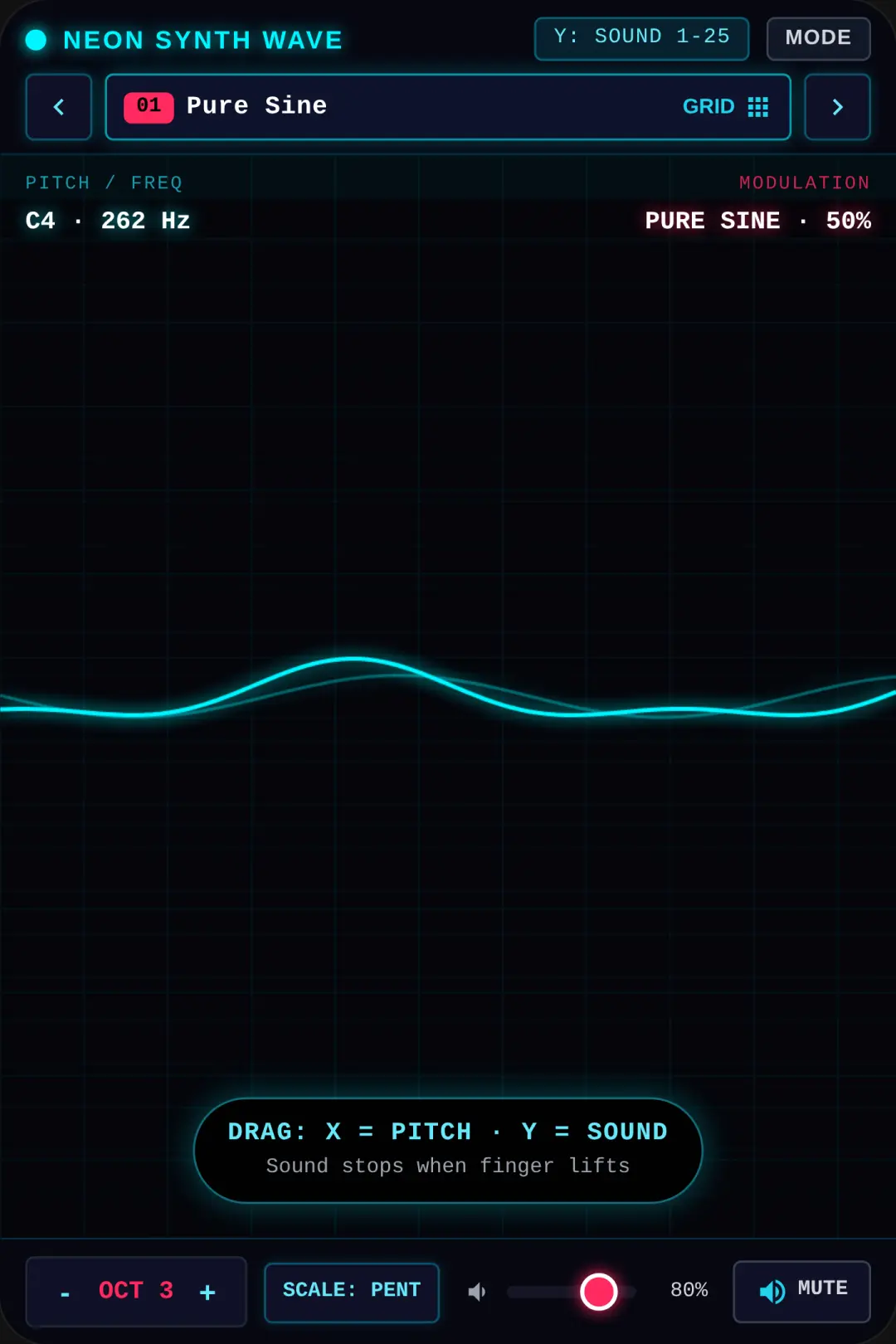Neon Synth Wave cover
