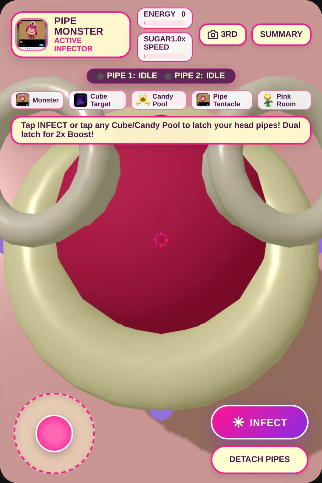 Pink Monster Playroom Infection cover