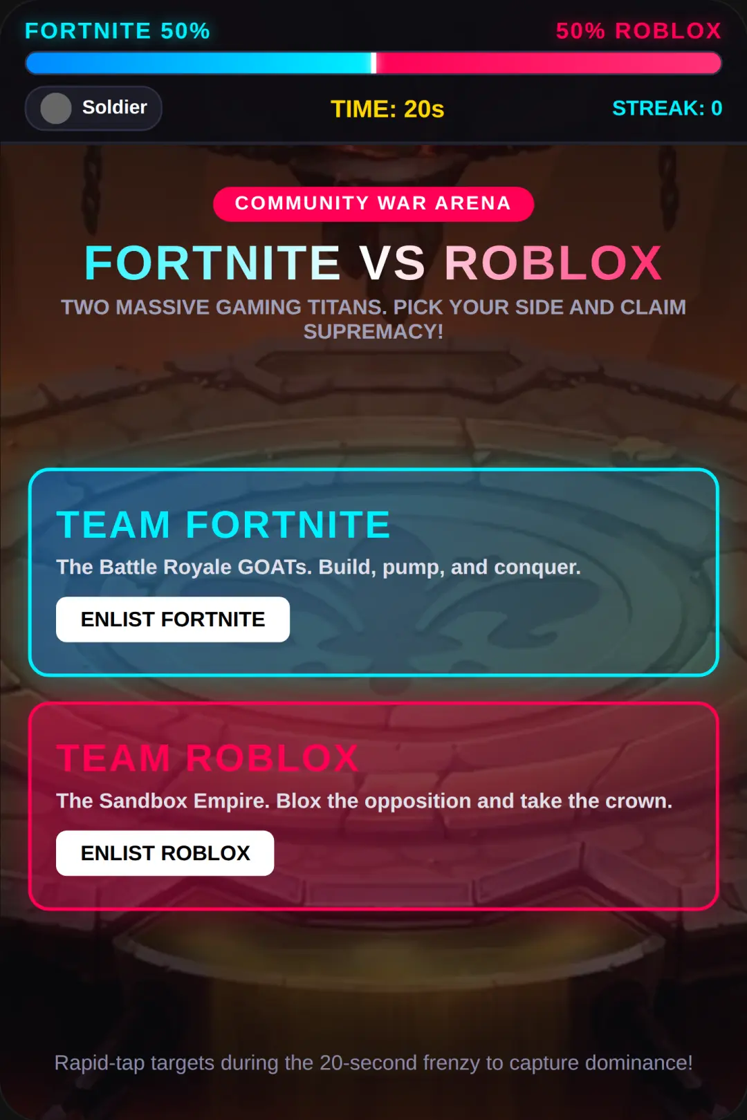 Fortnite vs Roblox: Community War cover