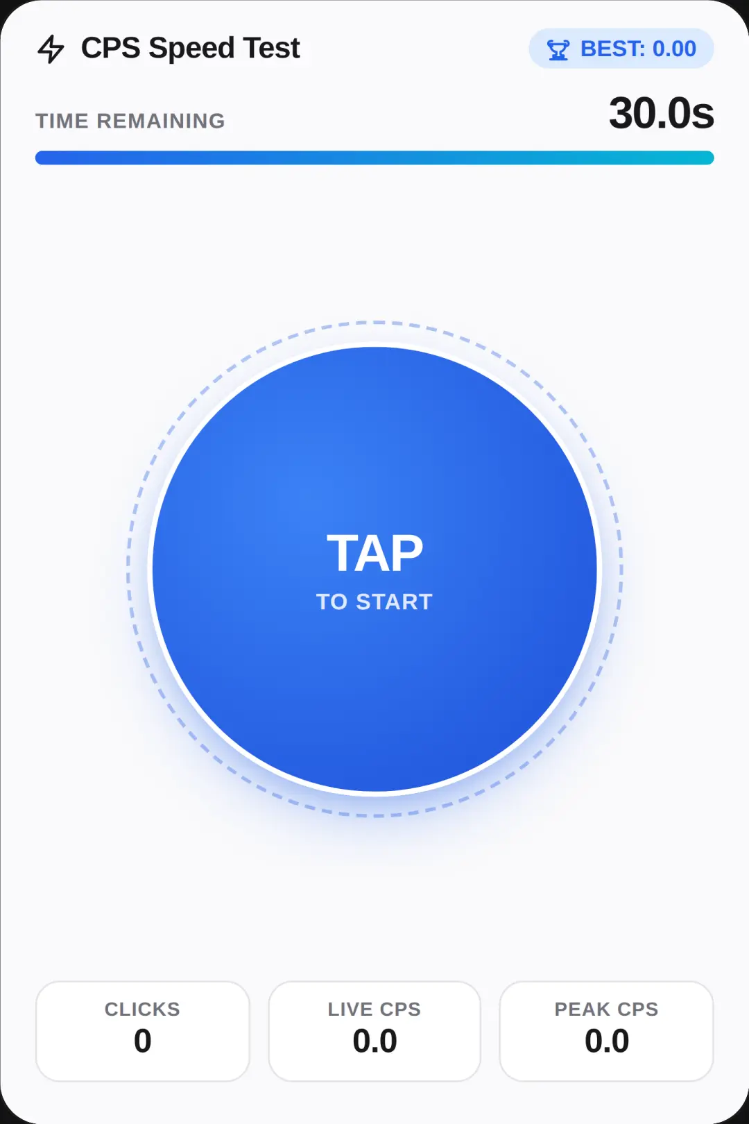 CPS Speed Test cover