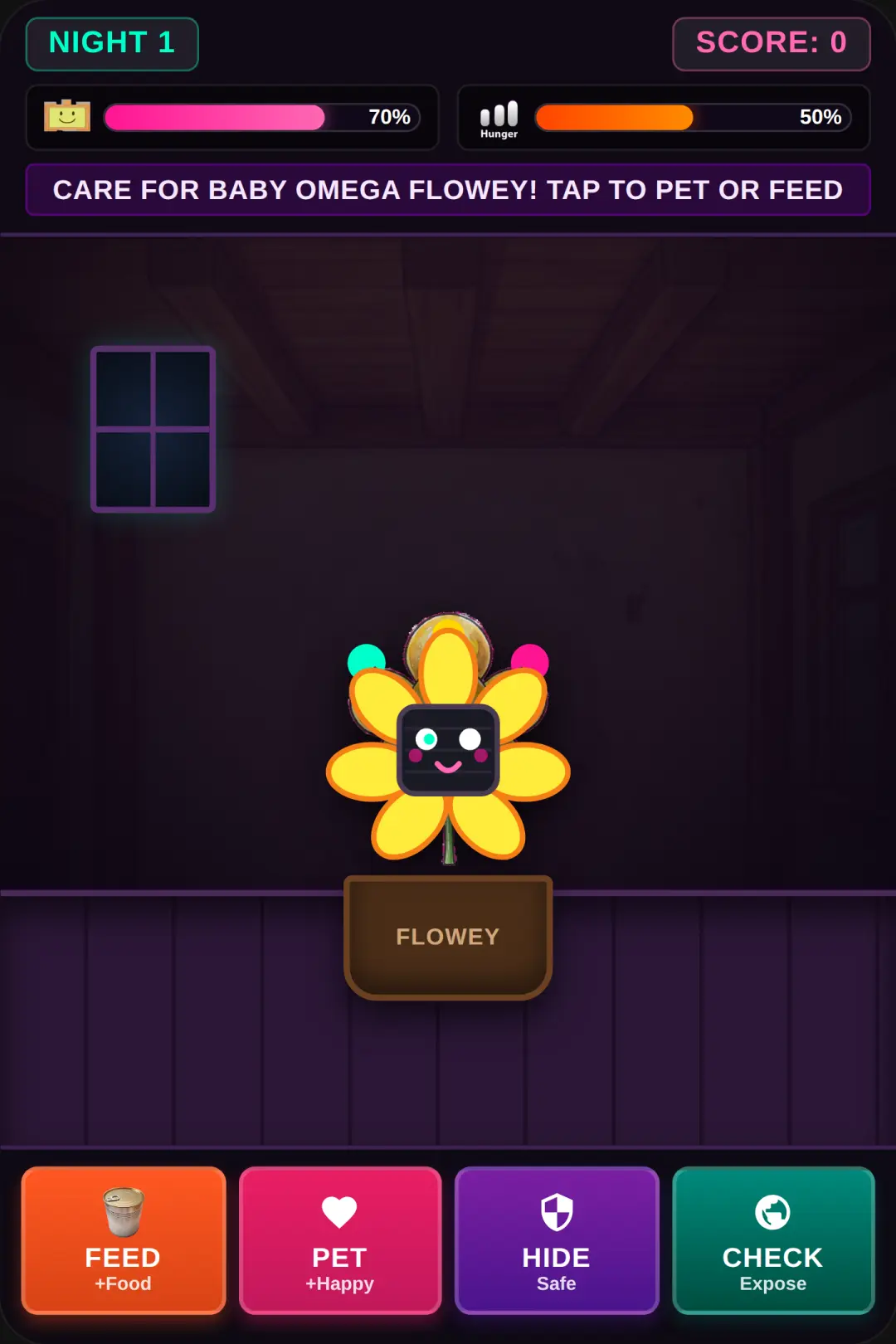 Baby Omega Flowey cute cover