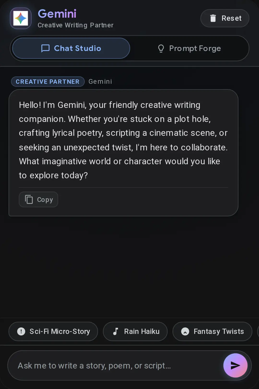 Gemini Creative Assistant cover