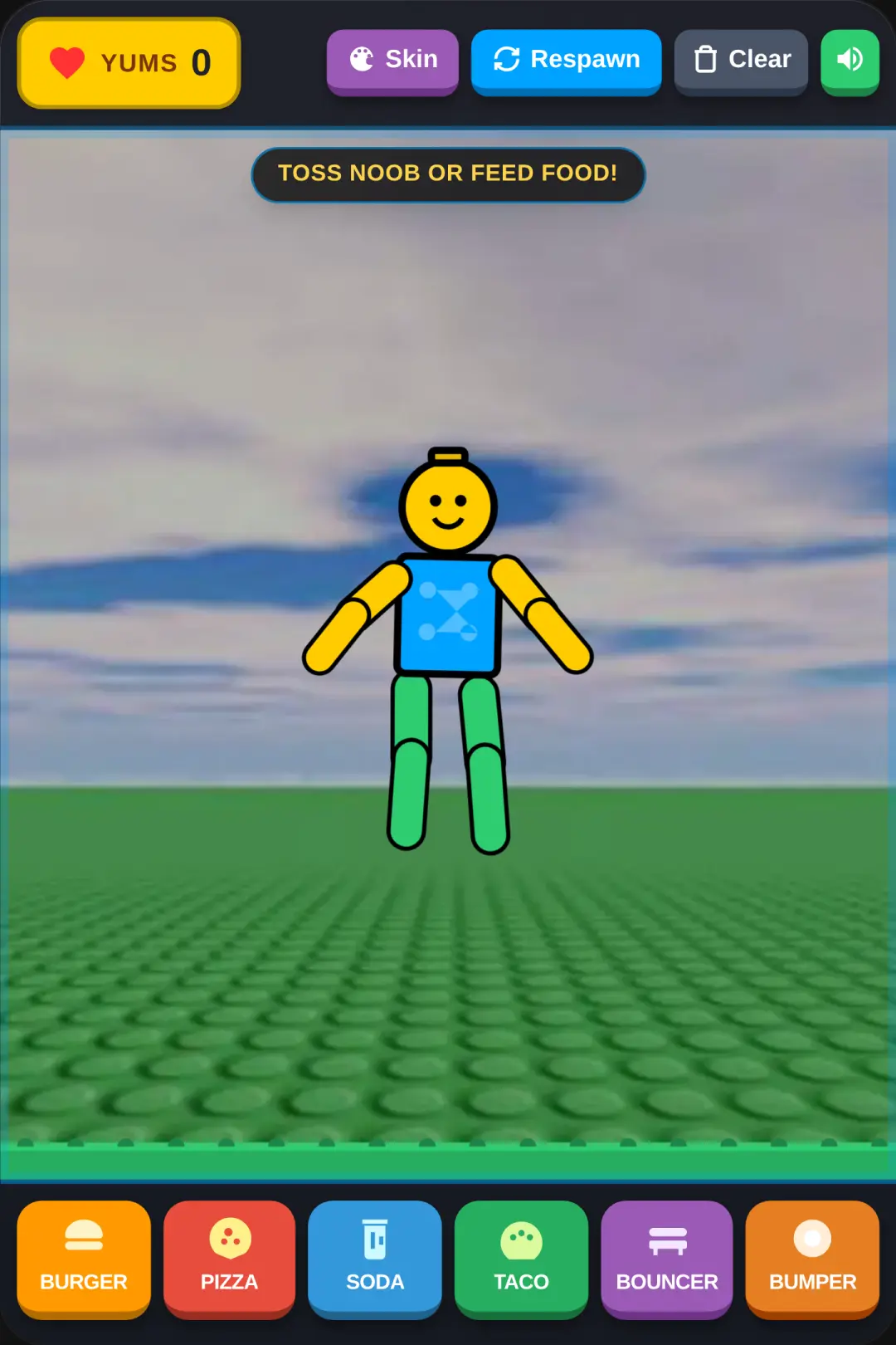 Roblox Noob Ragdoll Sandbox cover