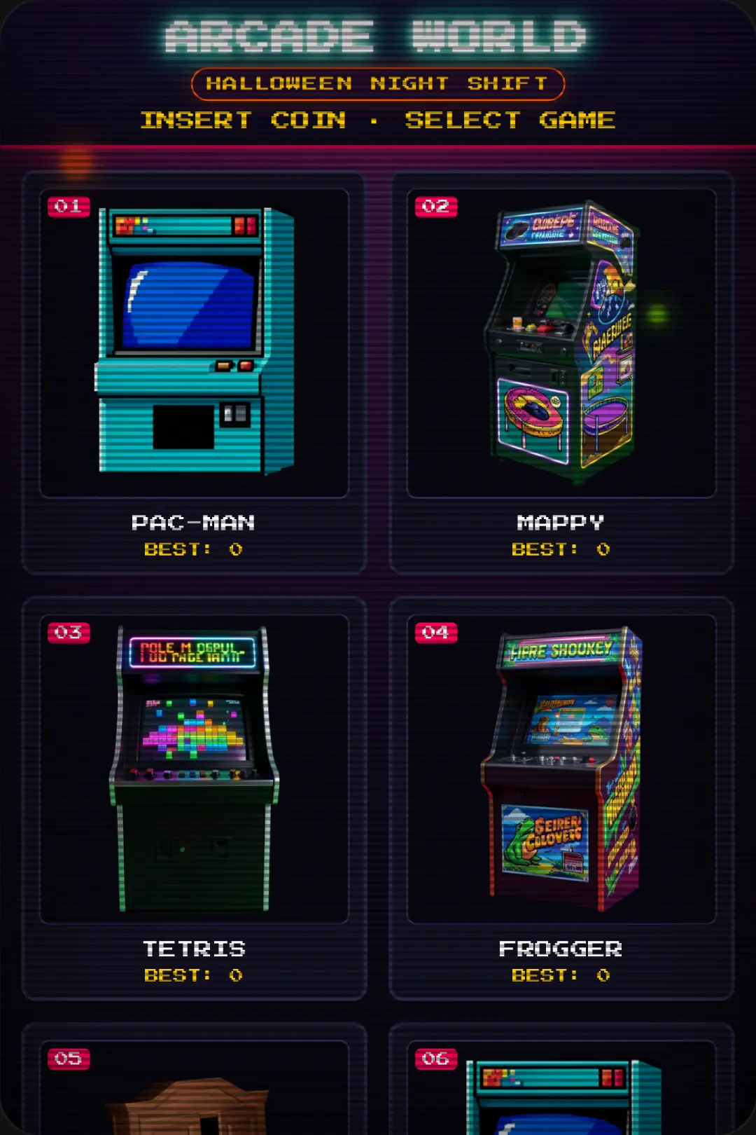Retro Arcade 15-in-1 Halloween update cover