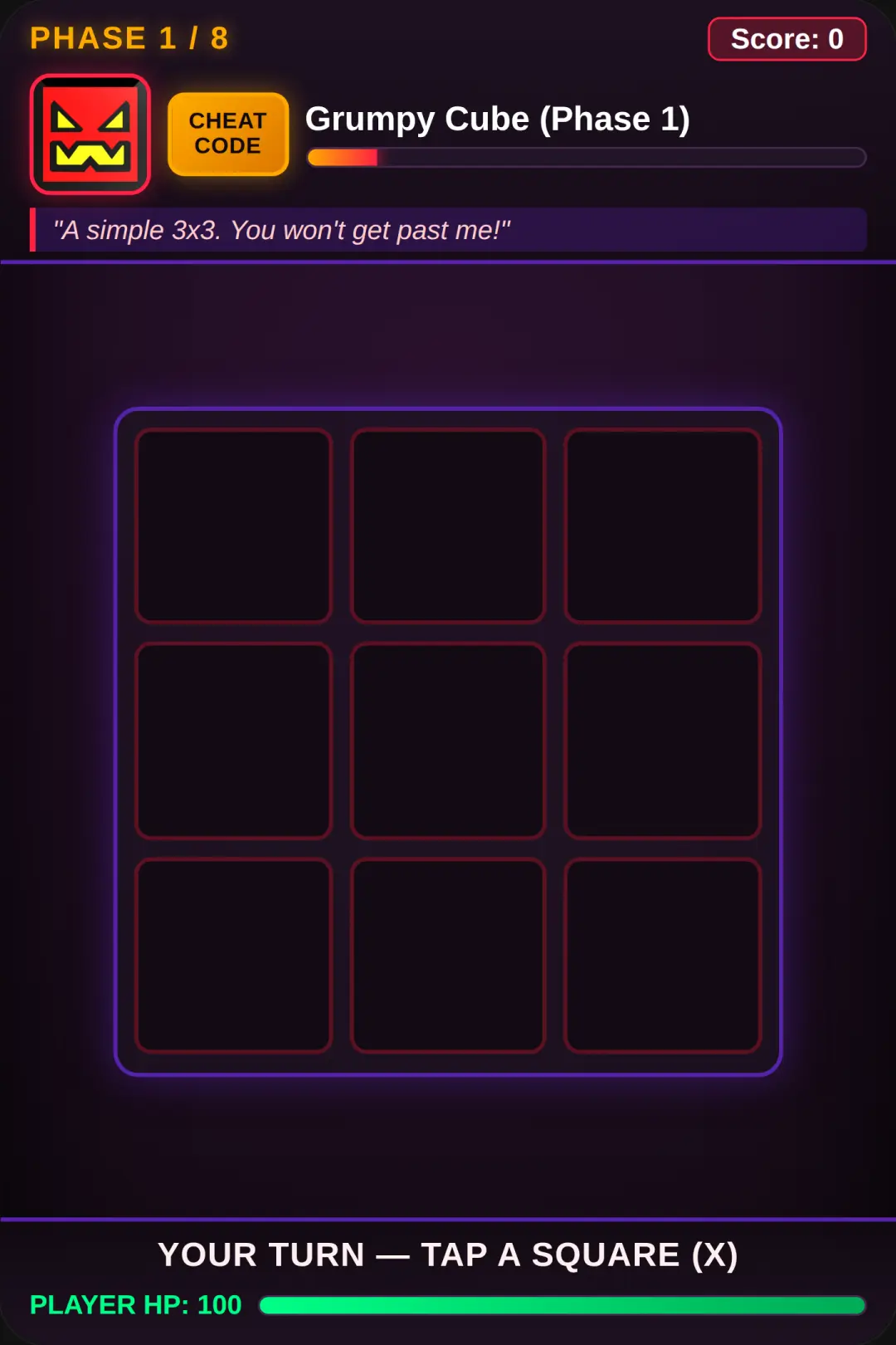 Angry Tic Tac Toe cover