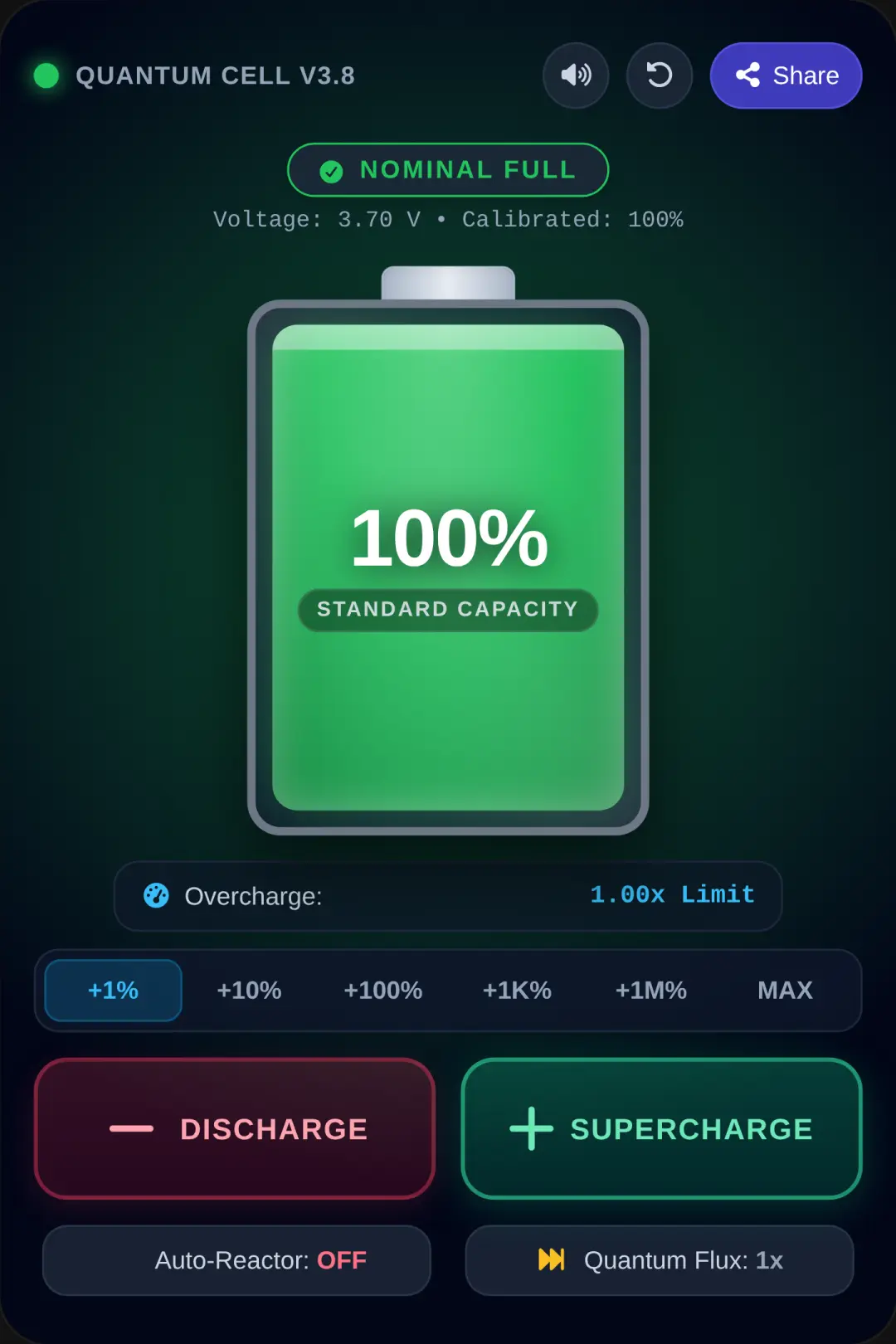 Infinity Battery Simulator cover