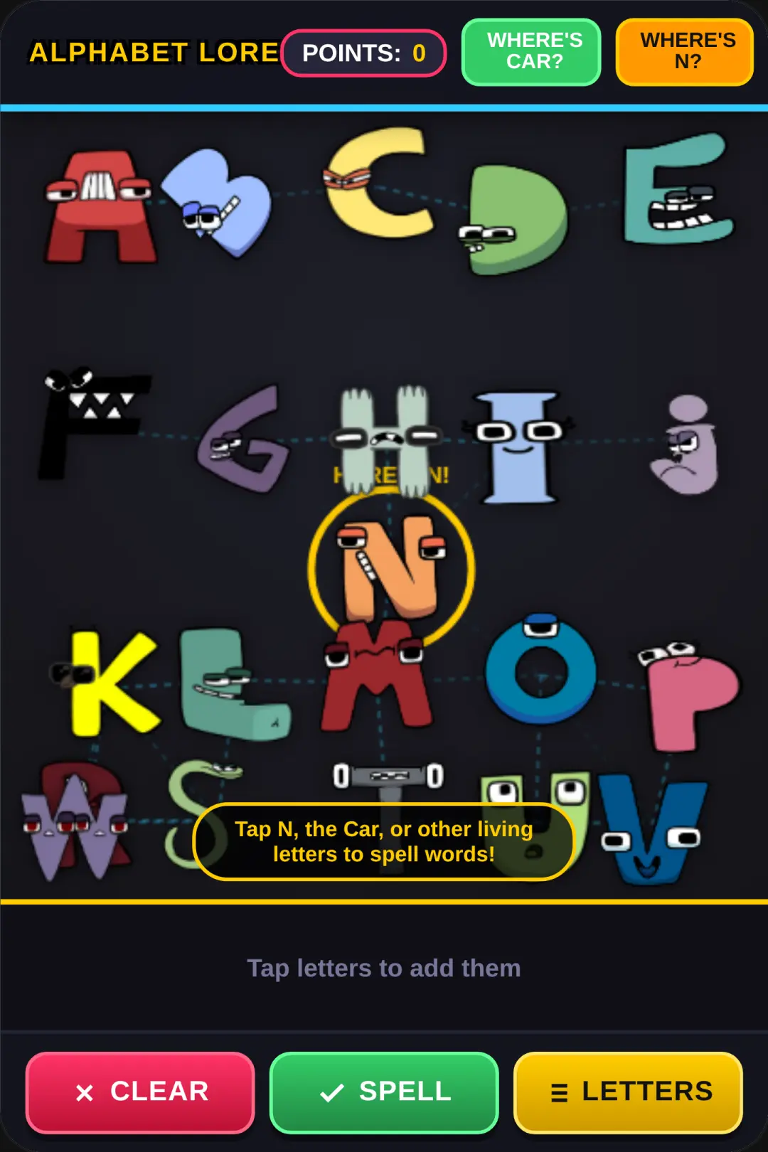 Alphabet Lore - Where's N? cover