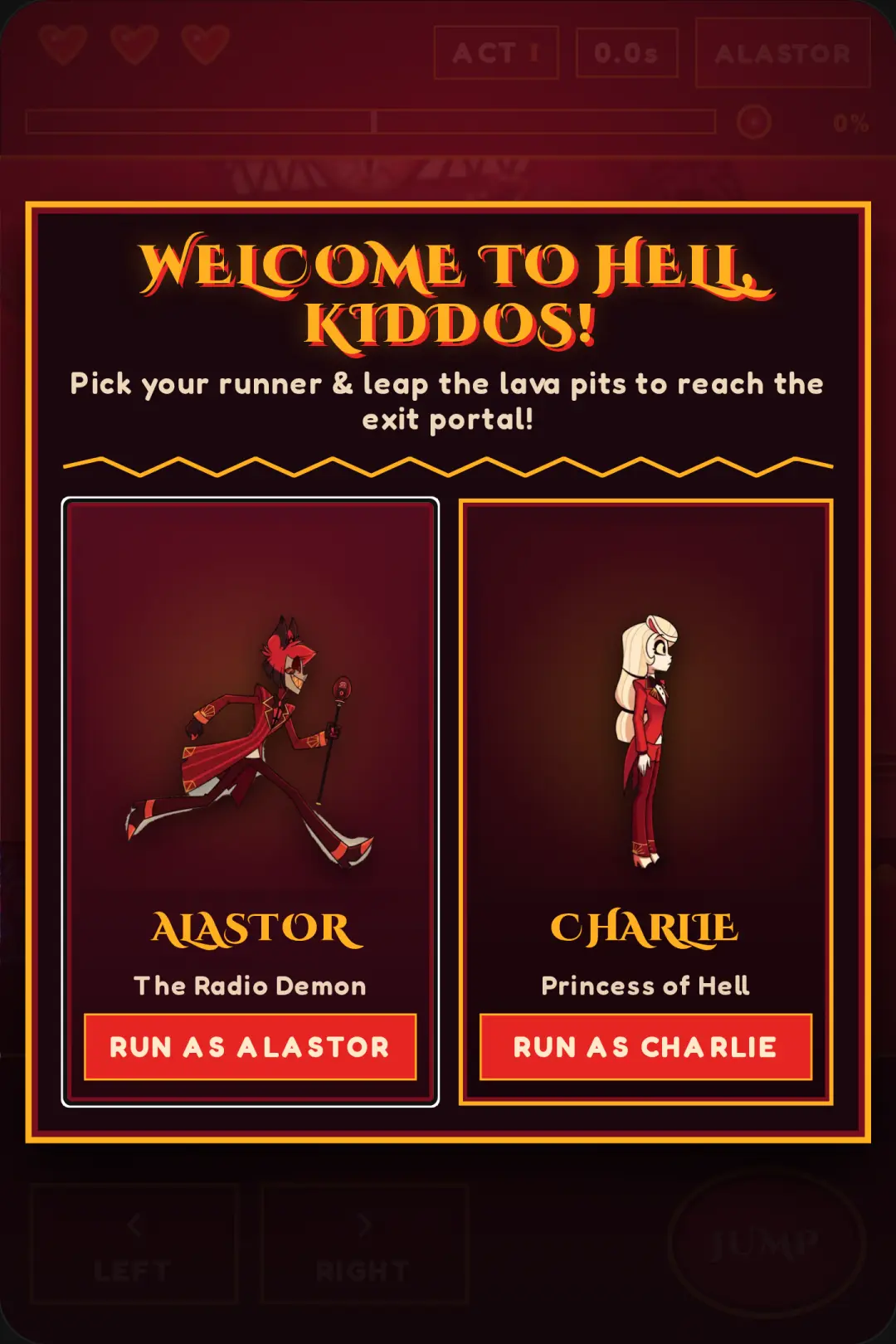 HAZBIN RUN: Hellish Check-In cover
