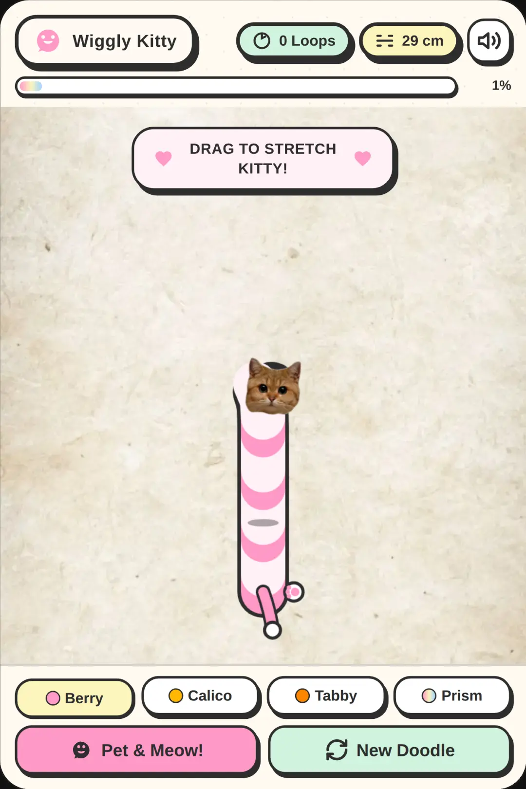 Wiggly Kitty Doodle cover