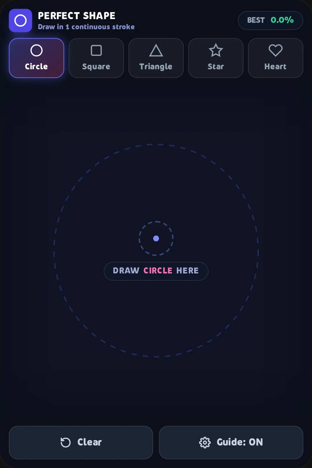 Perfect Shape Challenge - Draw a Perfect Shape cover