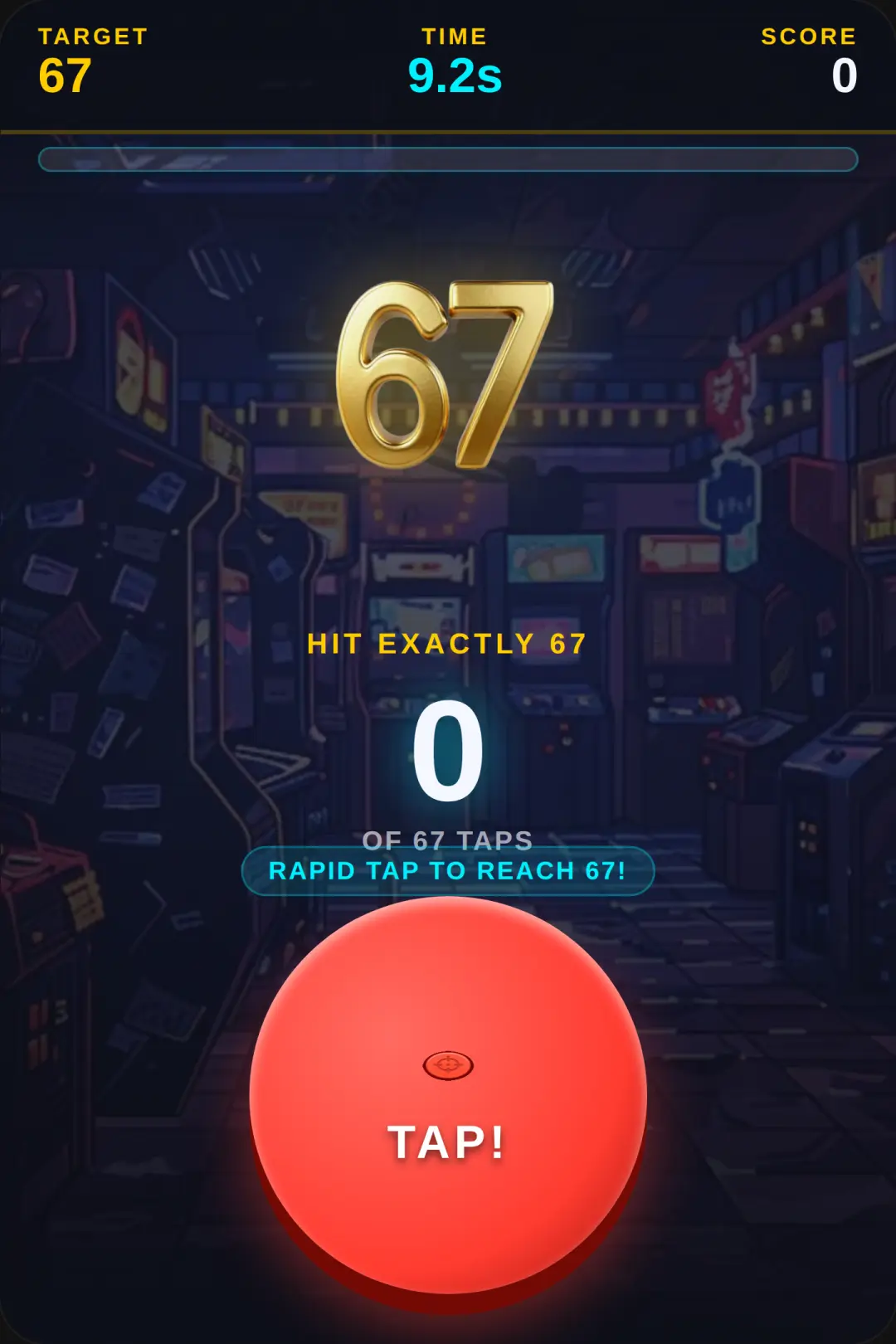 67 Arcade Challenge cover