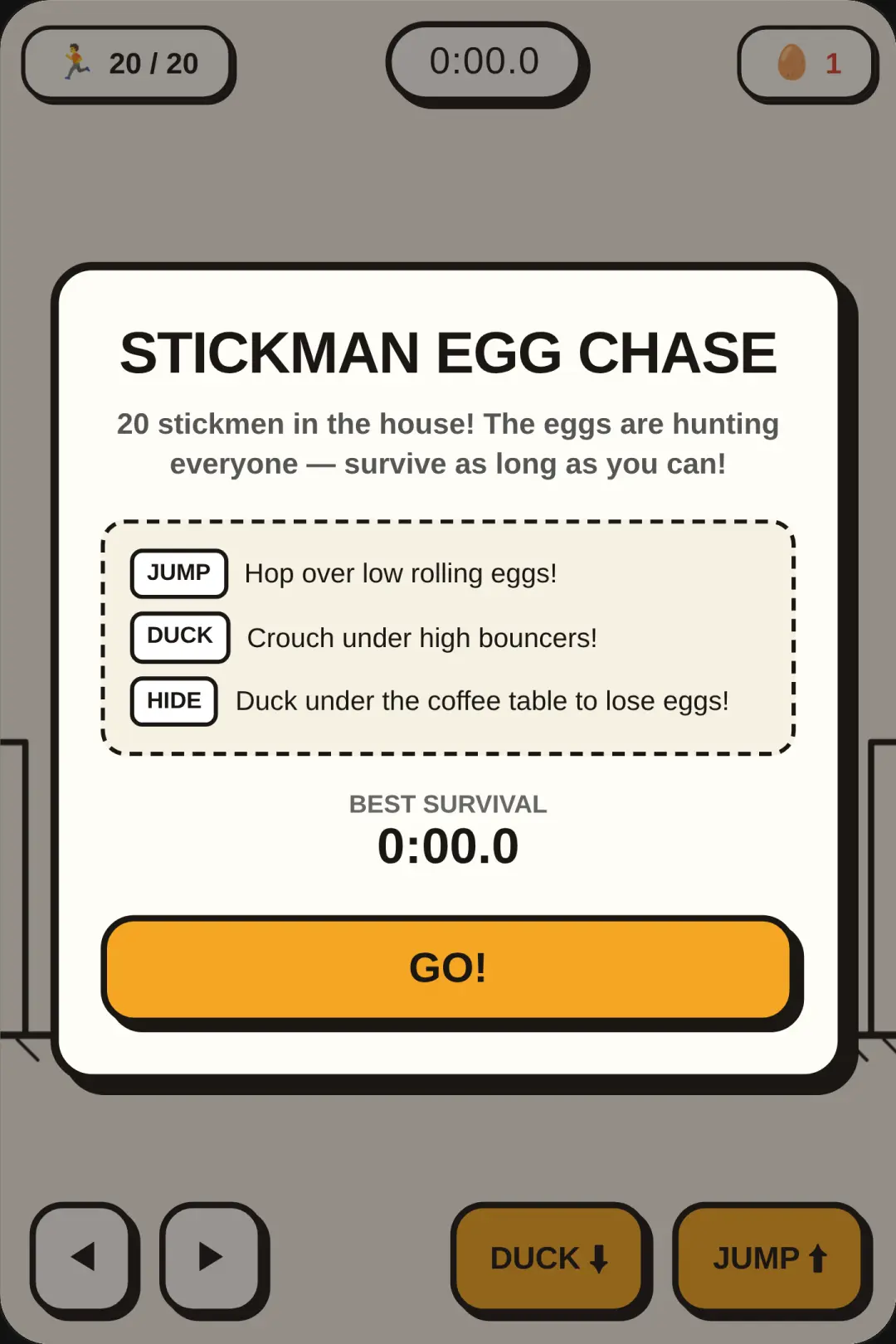 Stickman Egg Chase cover