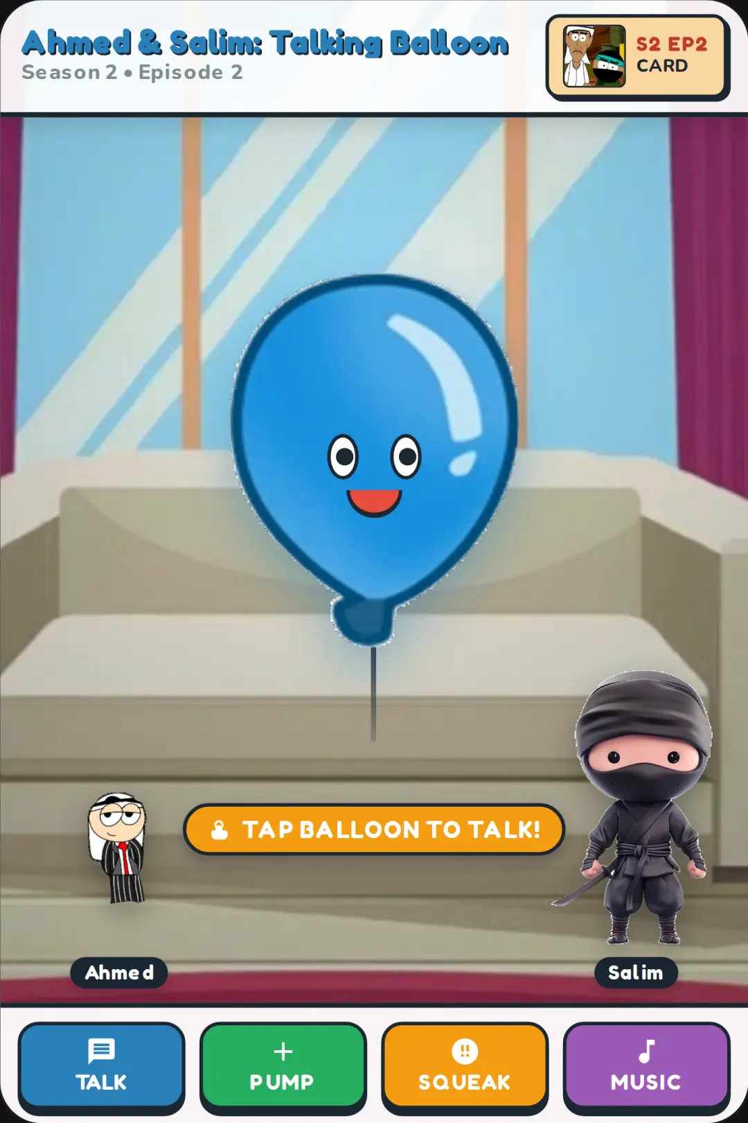 Ahmed and Salim: Talking Balloon cover