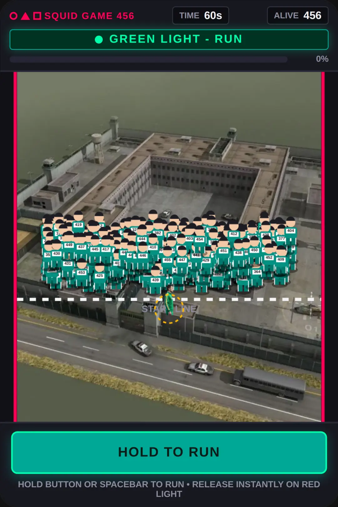Red Light Green Light - 456 Survival cover