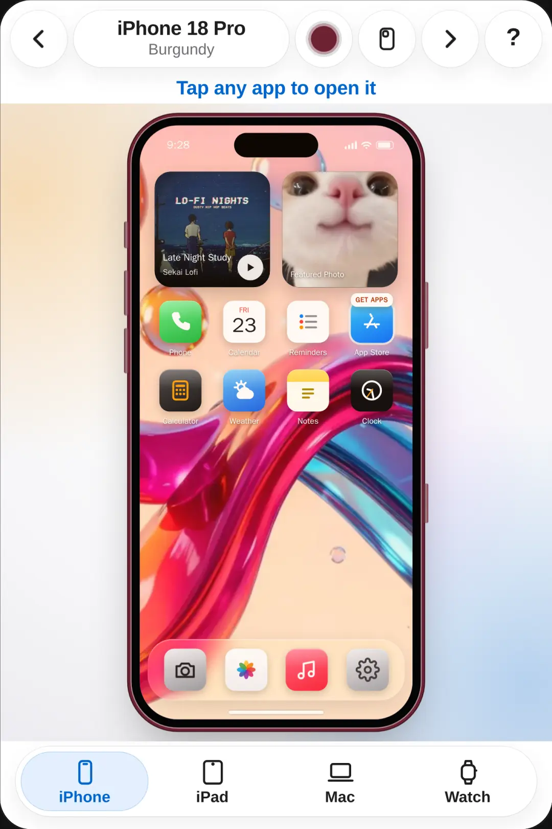 Pocket iPhone Simulator cover