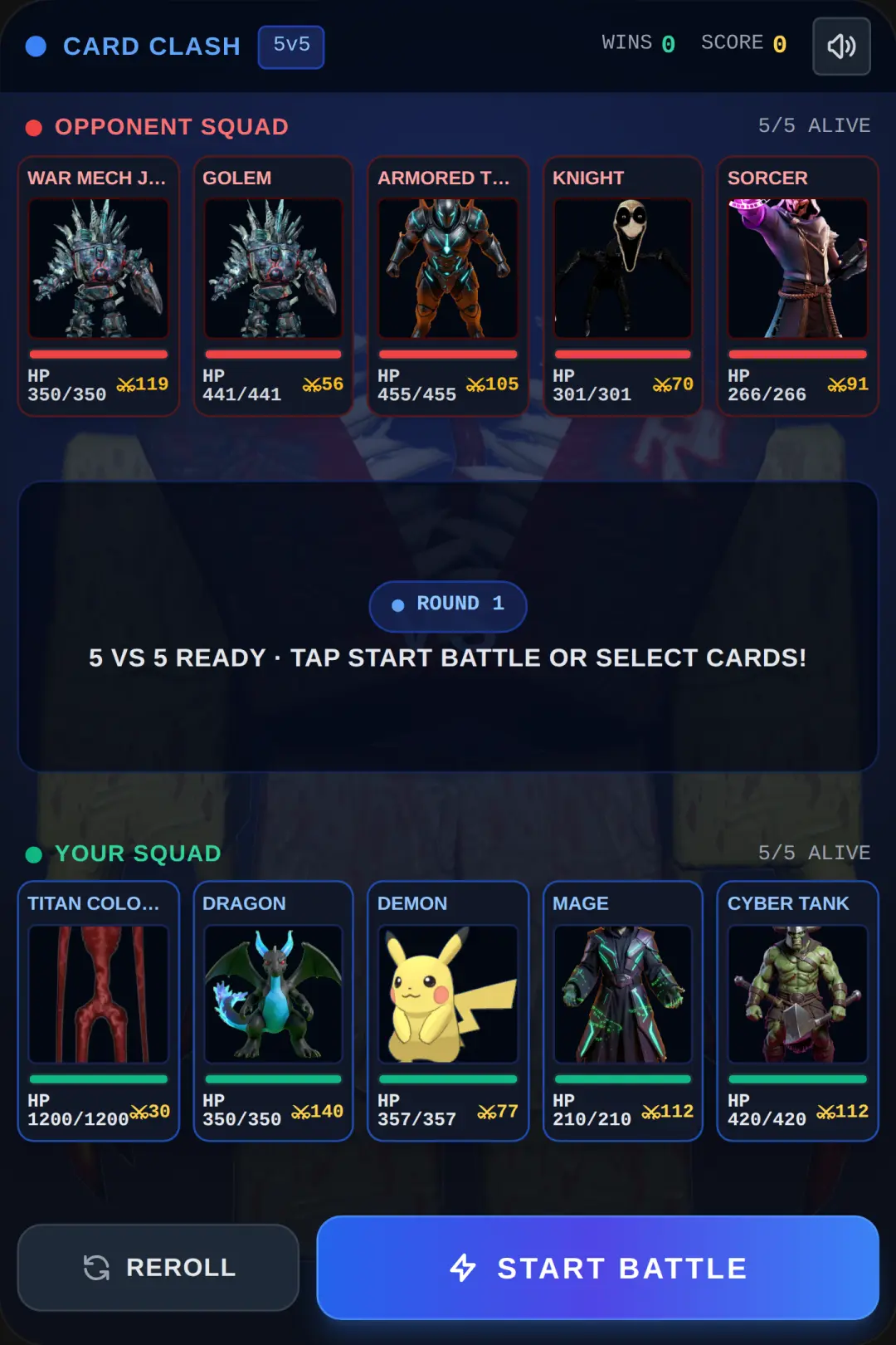 Card Clash - 5v5 Battle cover