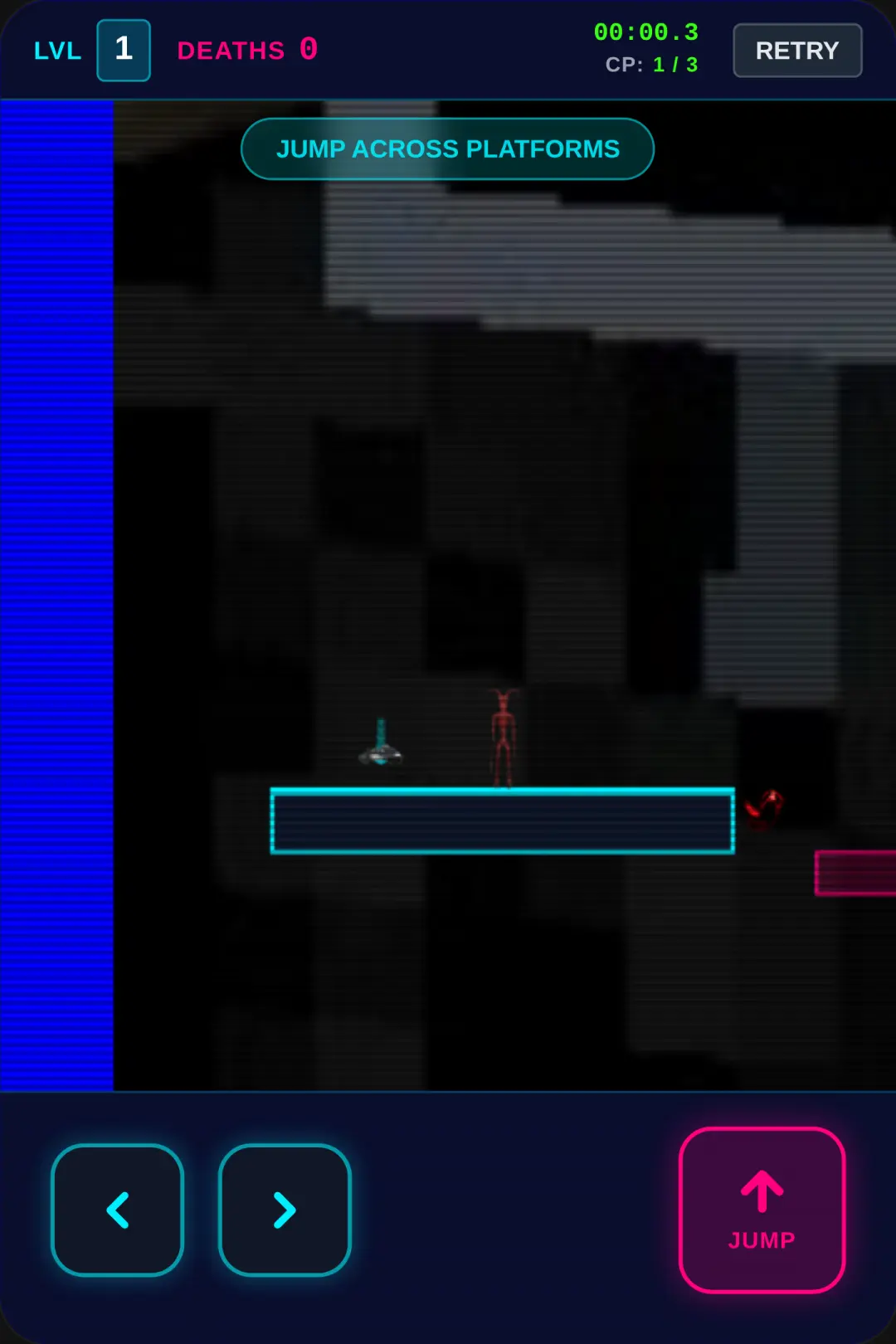Cyber Jump: Hardcore Platformer cover