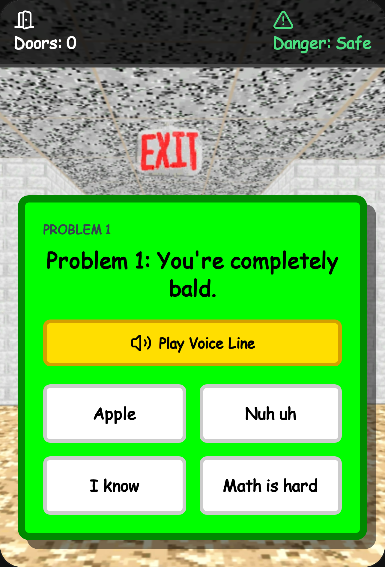 Baldi's Escape cover