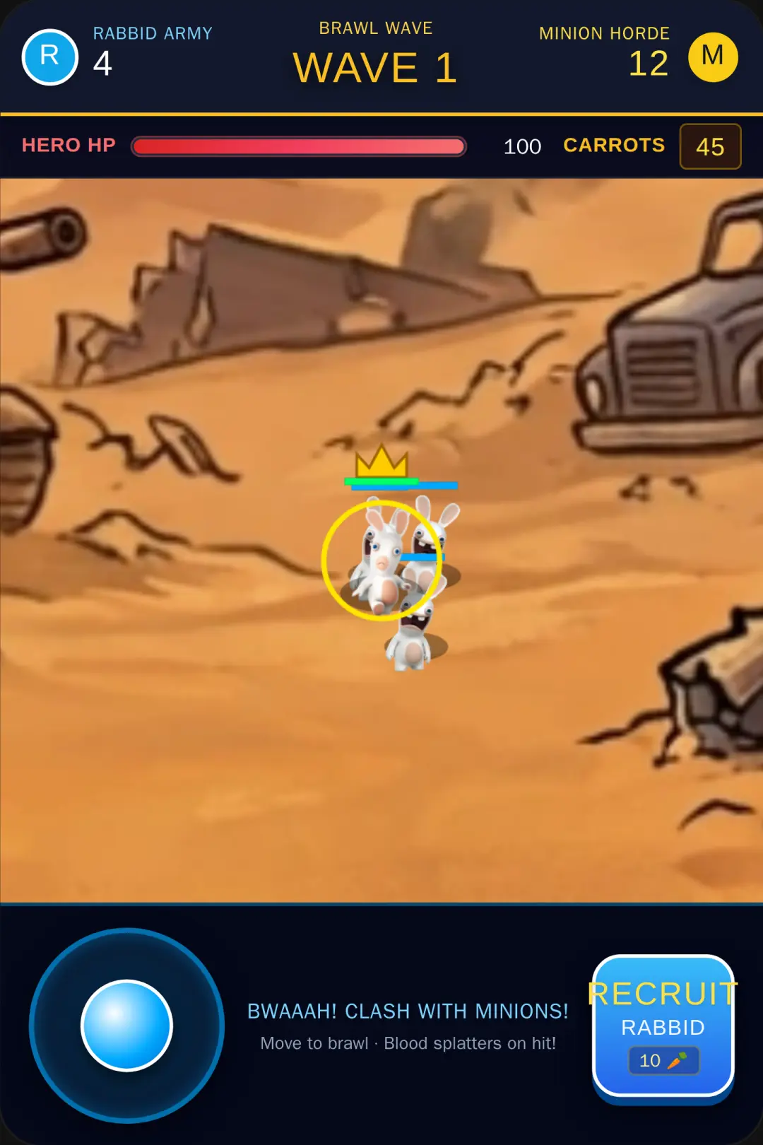 Rabbids vs Minions: Bwaaah Brawl cover