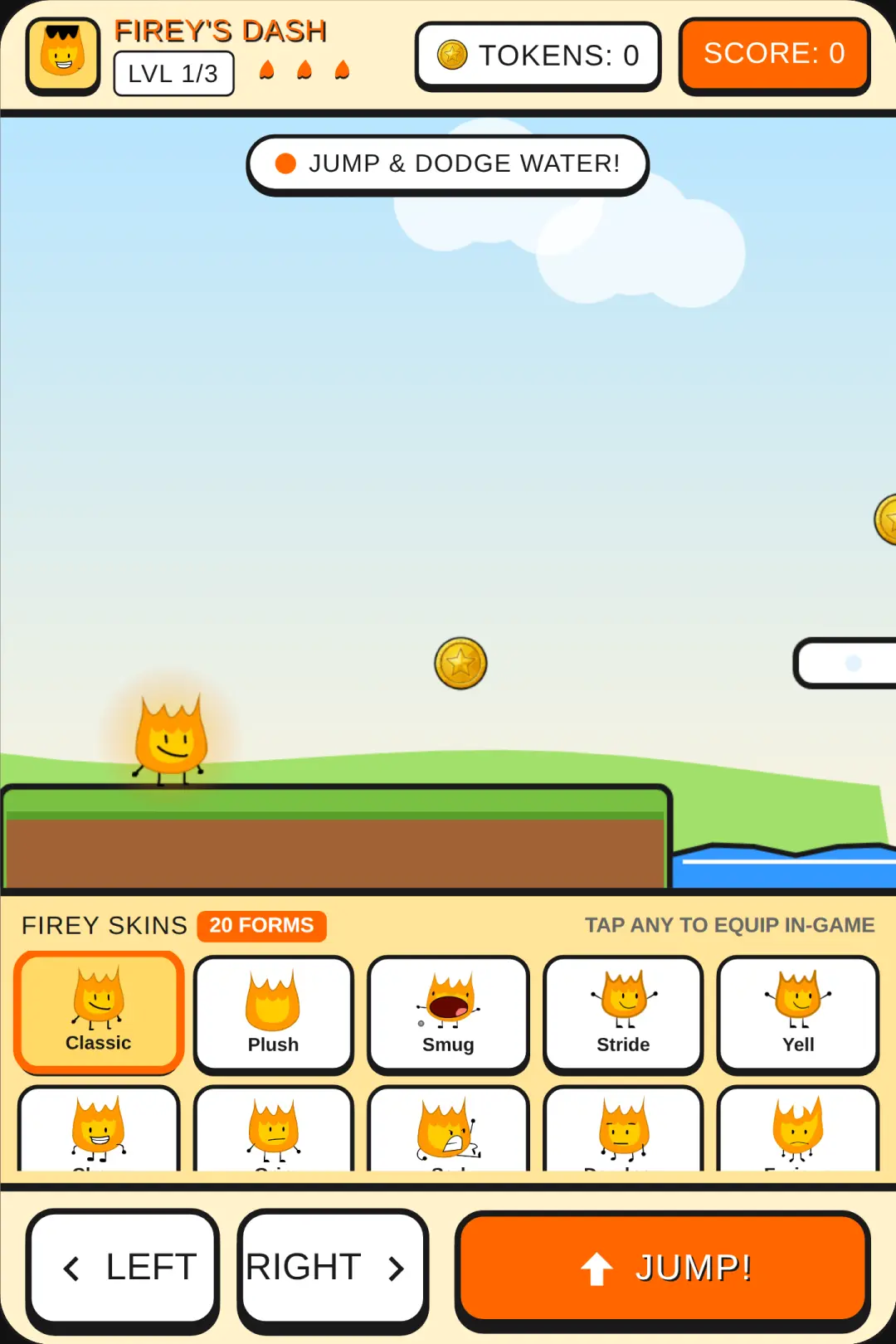 Firey's BFDI Dash cover