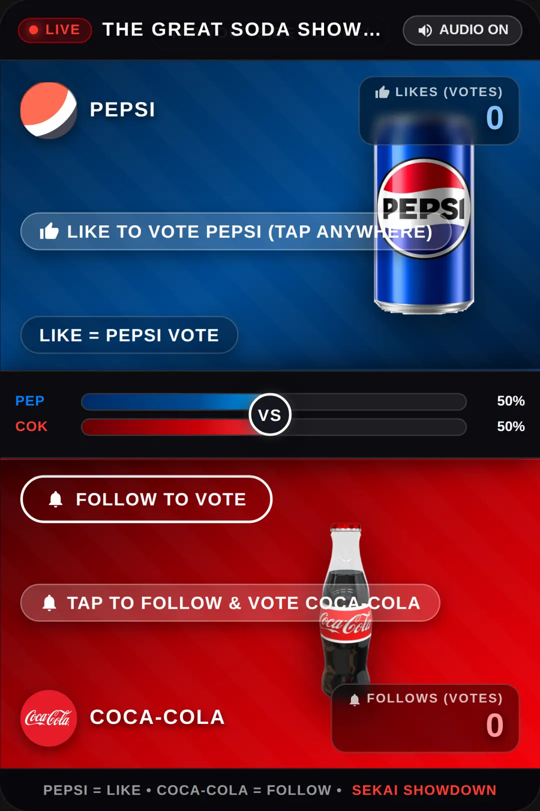 The Great Soda: Pepsi vs Coca-Cola cover