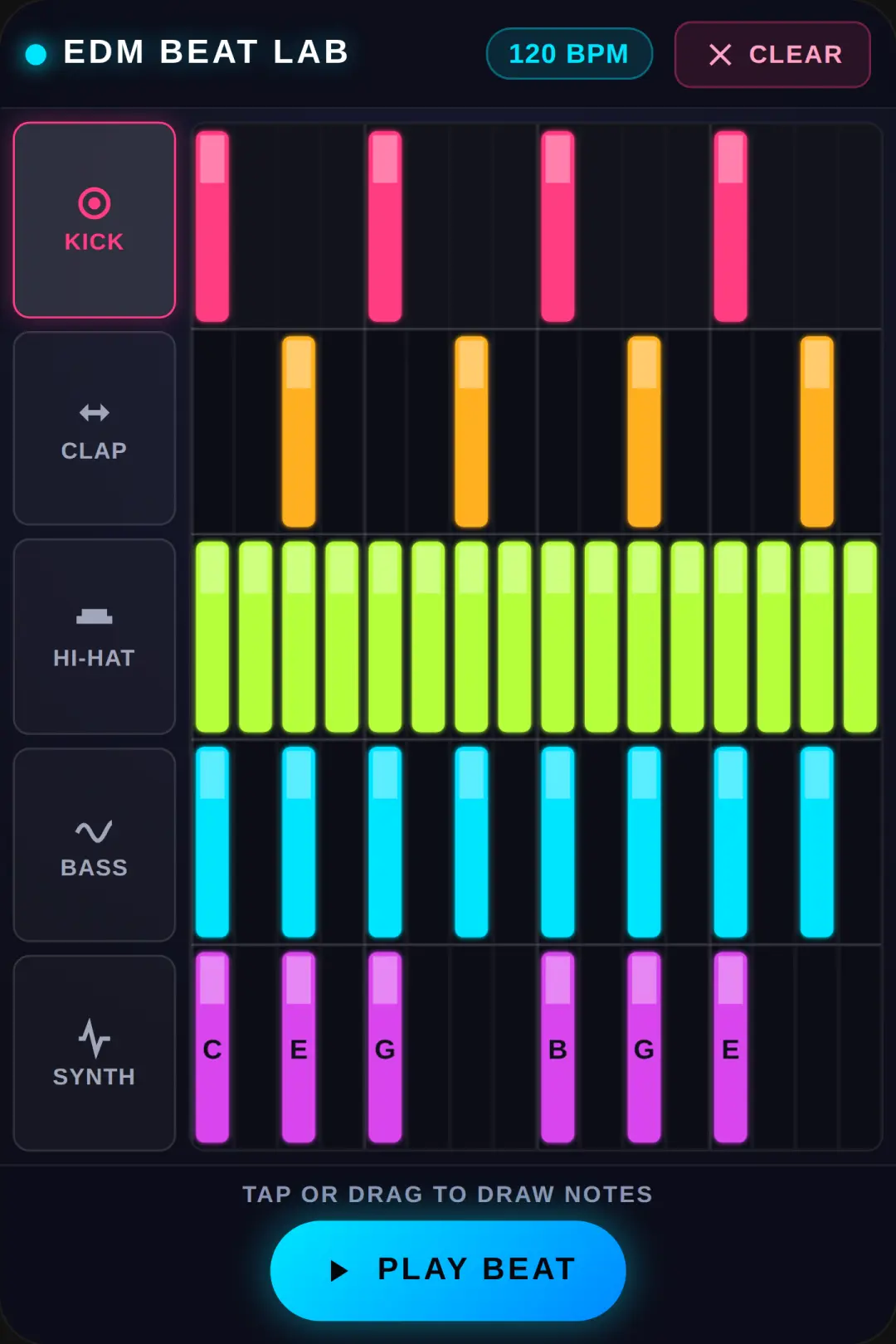 EDM Beat Lab cover