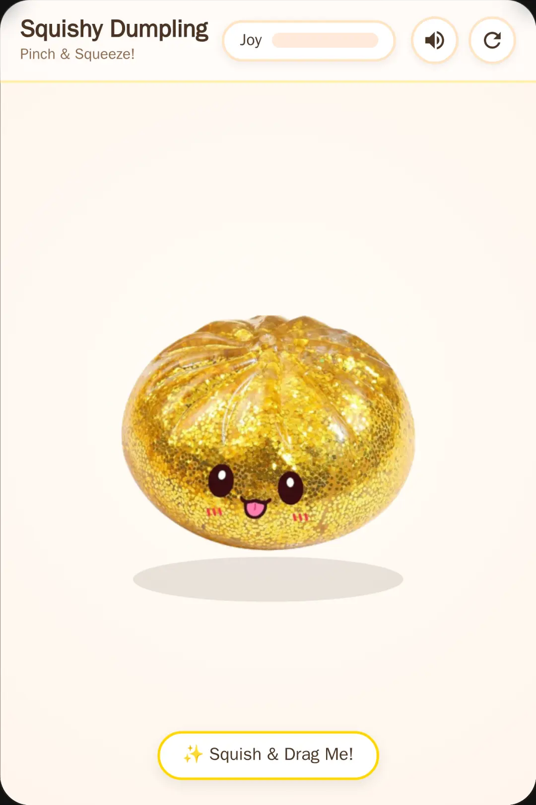 Squishy Glitter Dumpling cover
