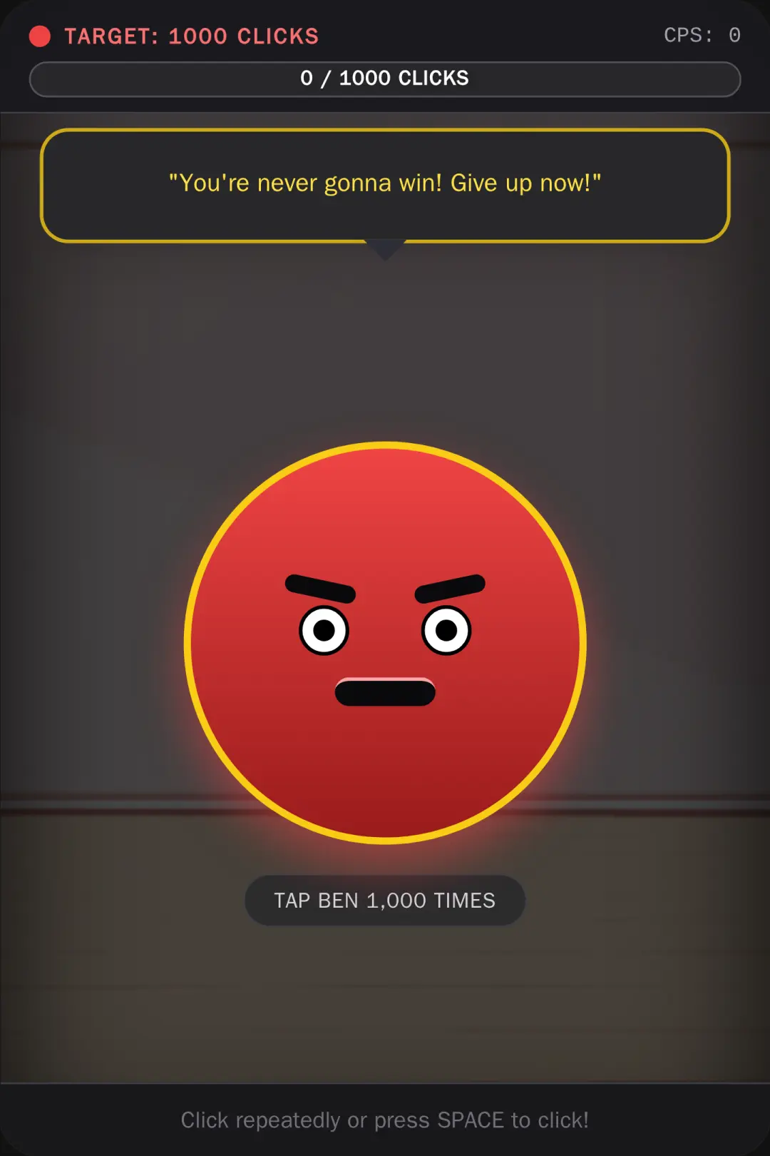 Ben The Taunting Button cover