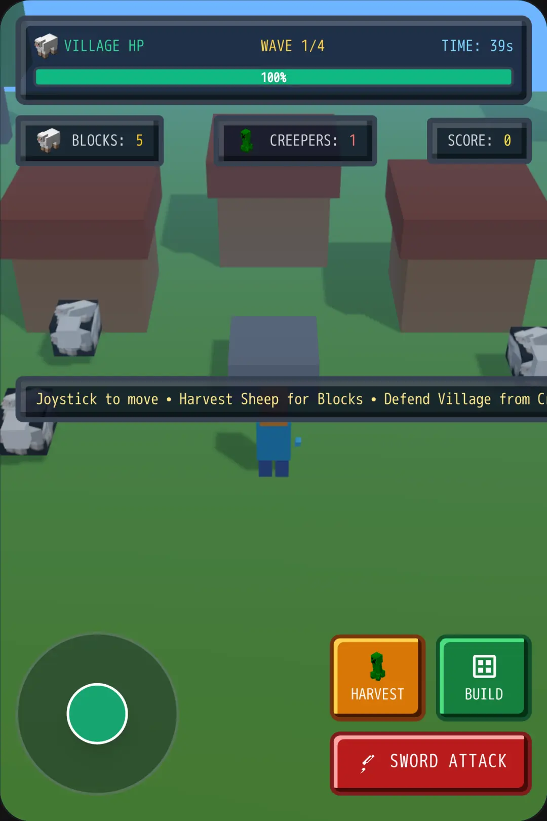 Minecraft Village Defender cover
