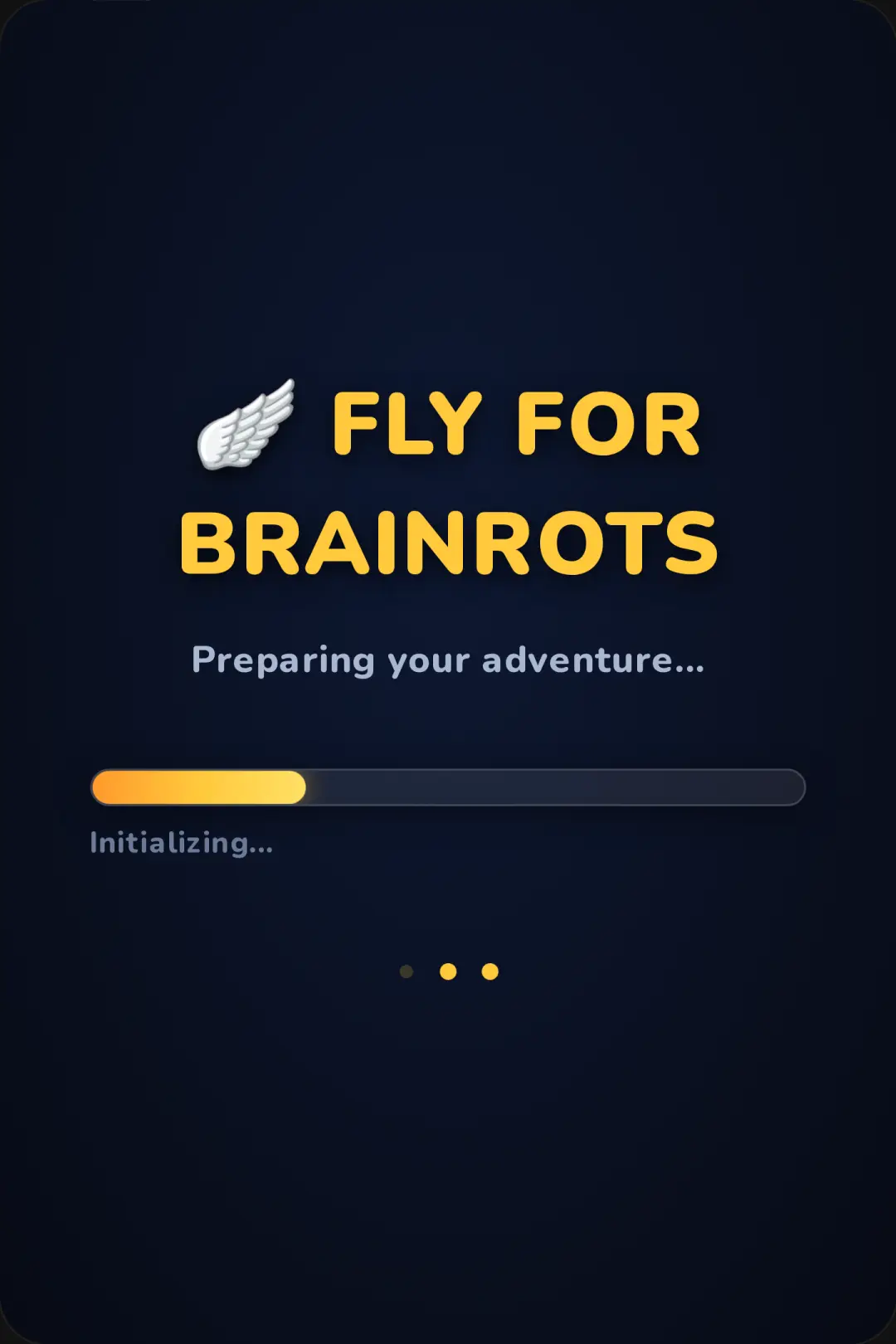 Fly for Brainrots cover