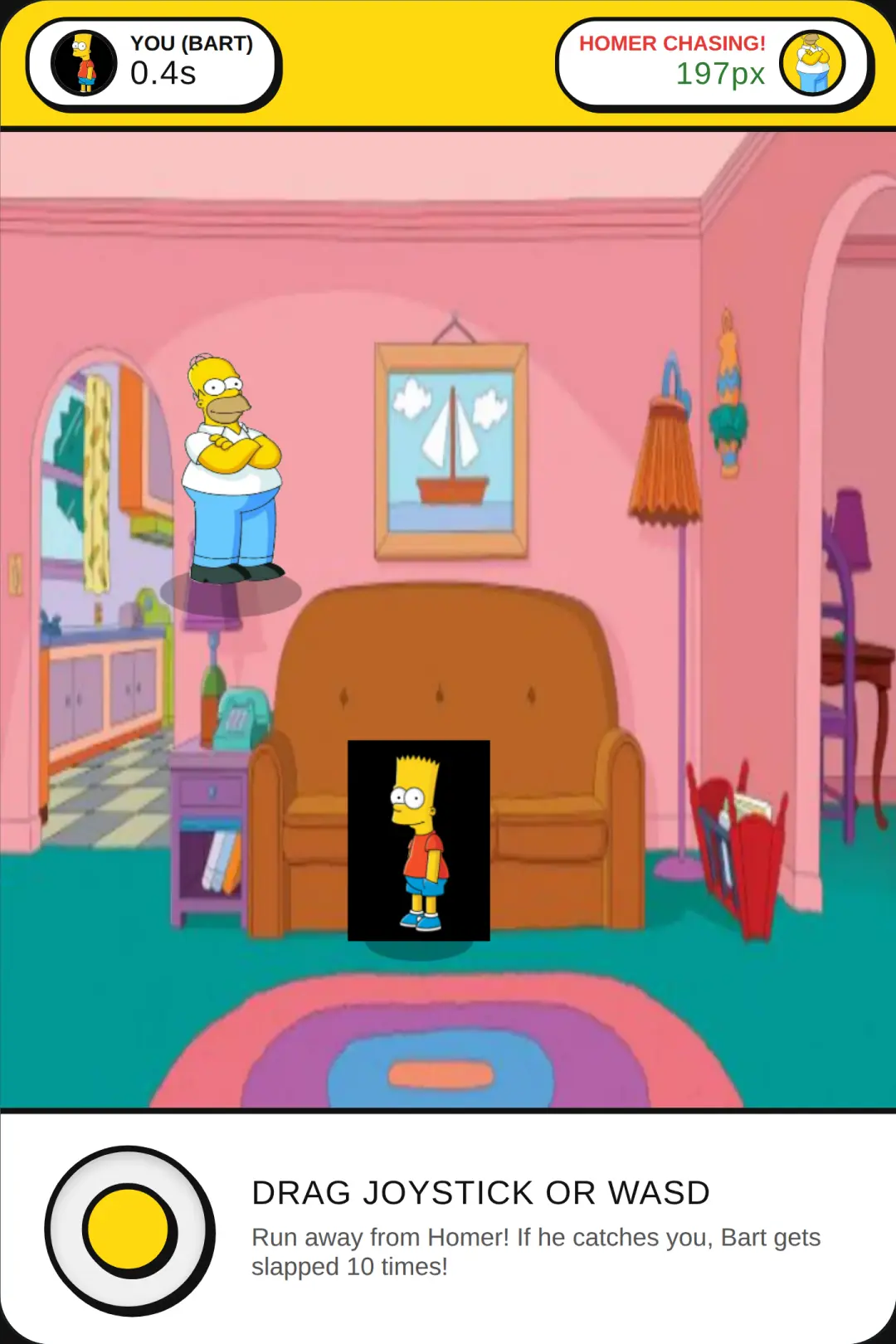 Homer VS Bart cover