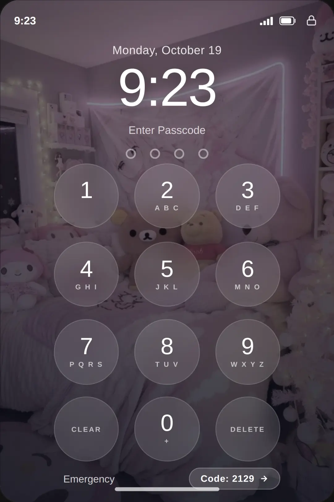 Phone code 2129 cover