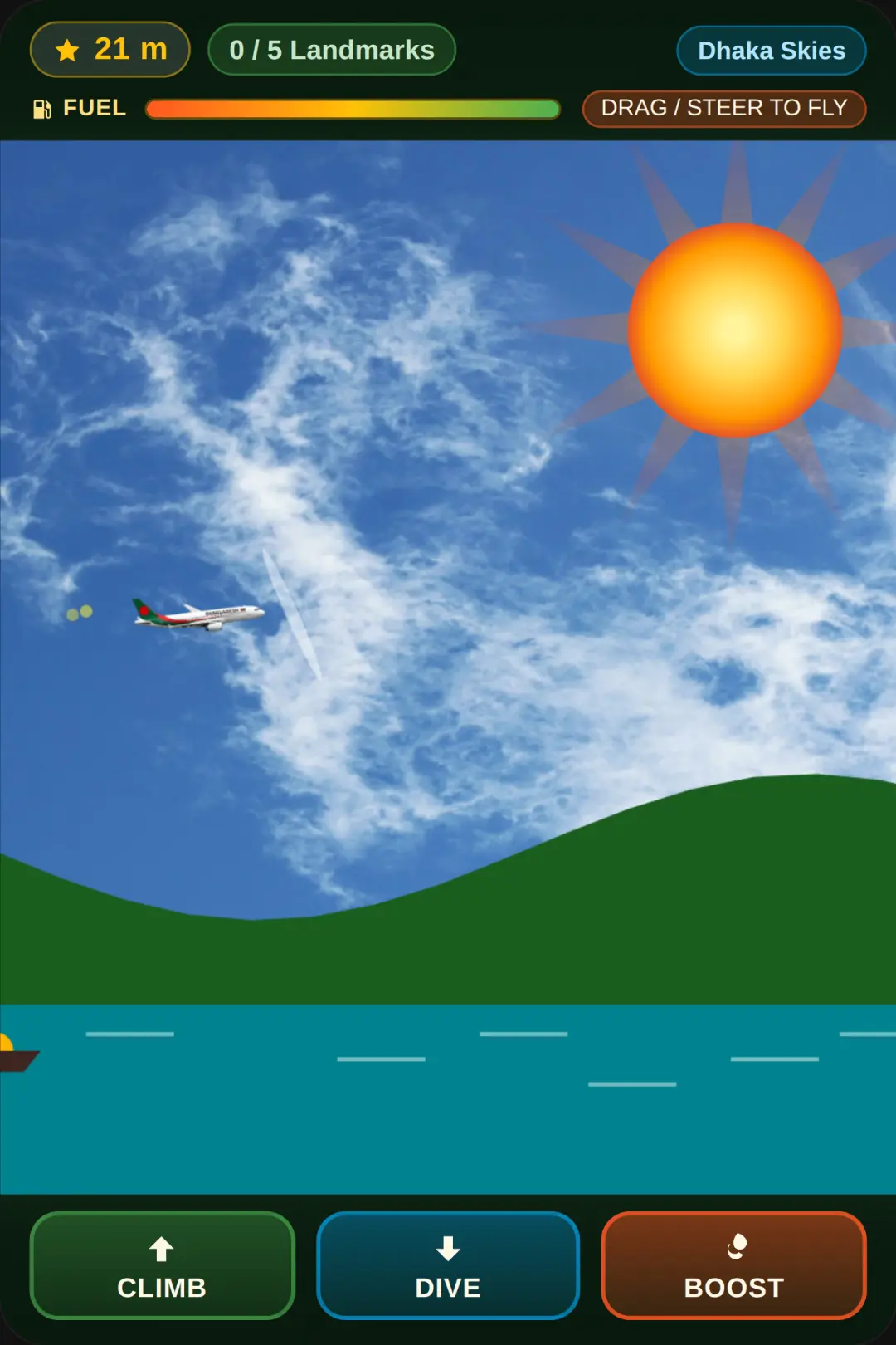 Sky Pilot Bangladesh airlines cover