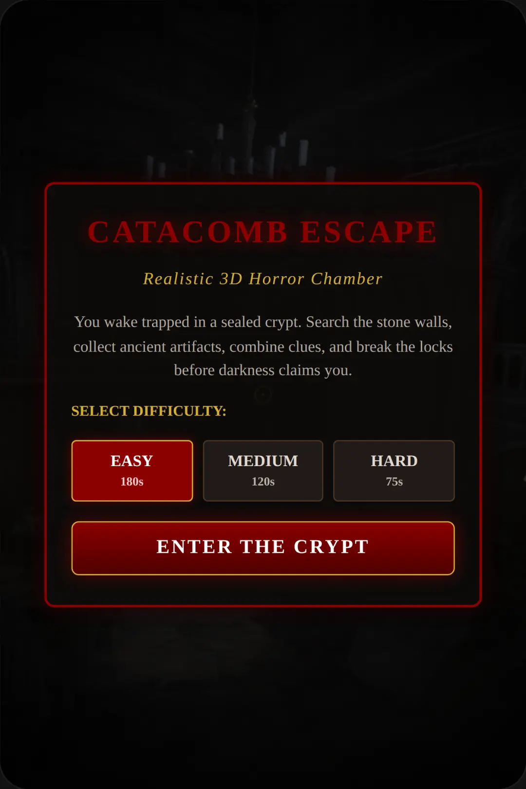 Gothic Horror Escape 3D cover