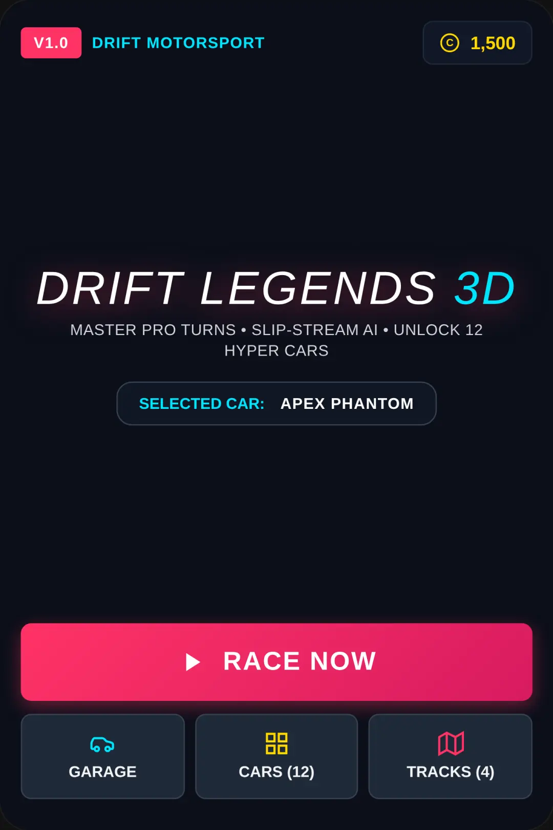DRIFT LEGENDS 3D cover