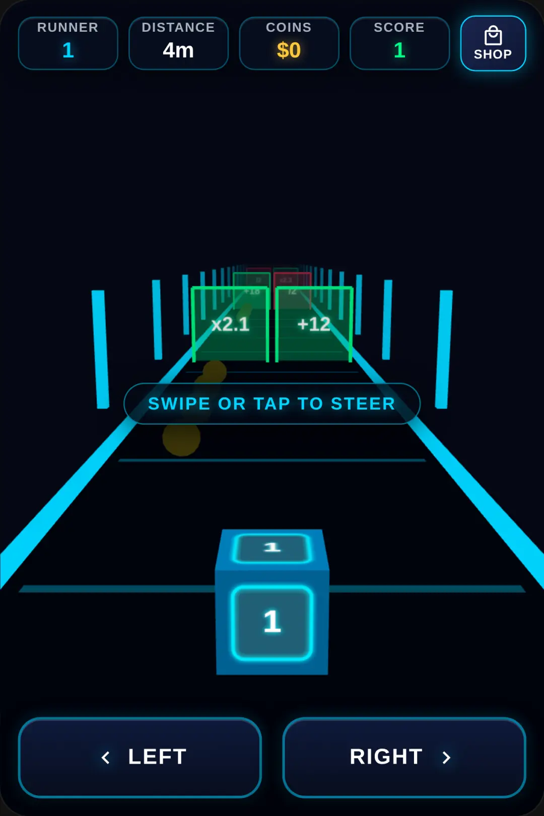 Neon Cube Runner cover