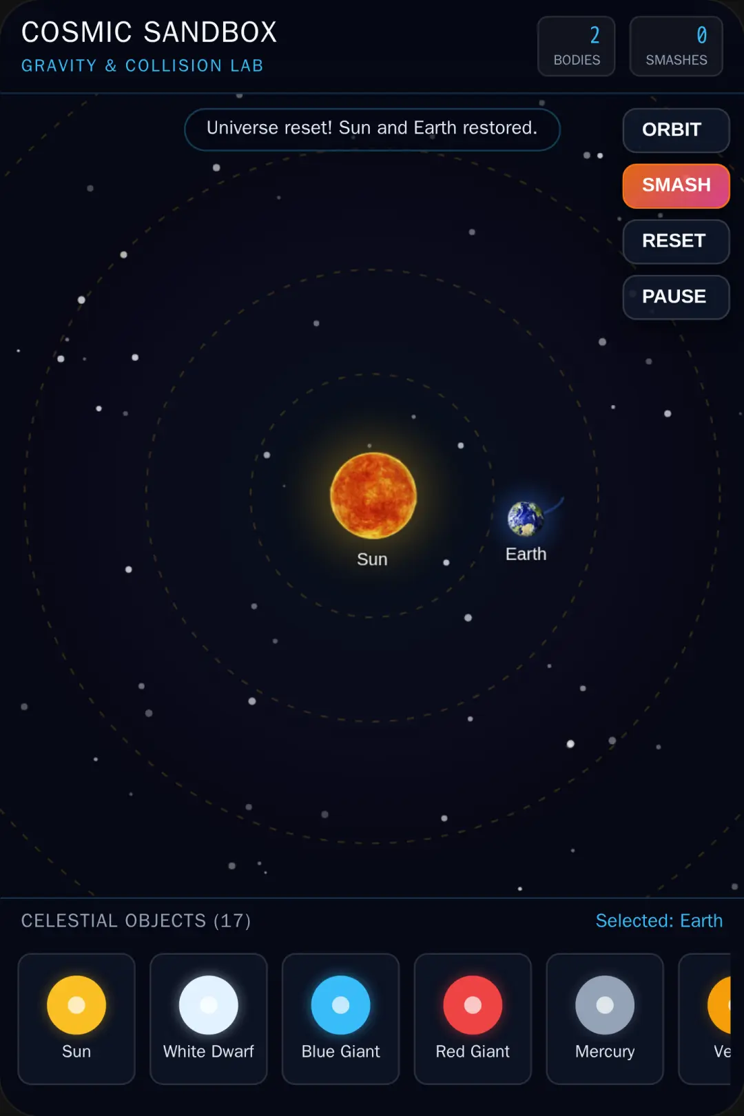 Cosmic Sandbox — Solar System & Beyond cover