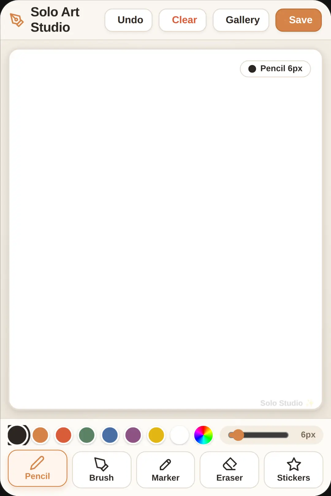Solo Art Studio cover