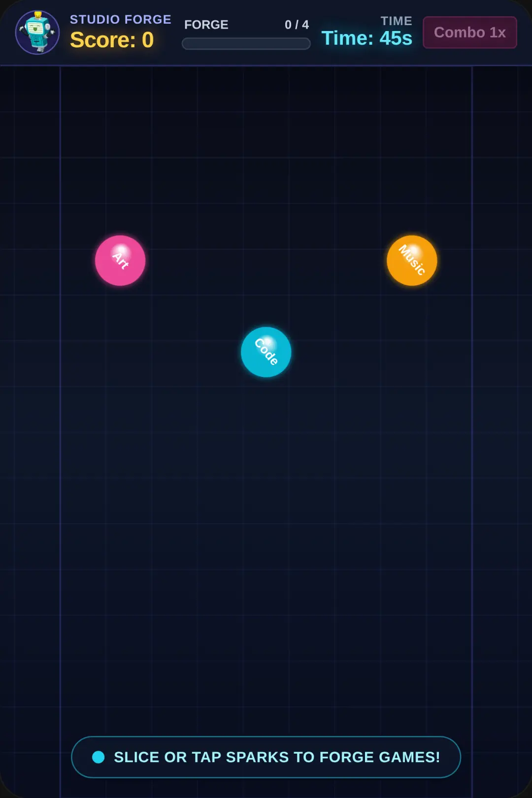 Idea Spark Rush : ideas for games cover
