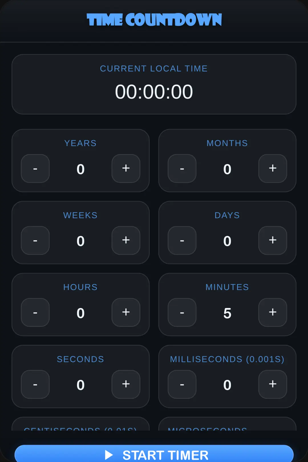 Time Countdown cover