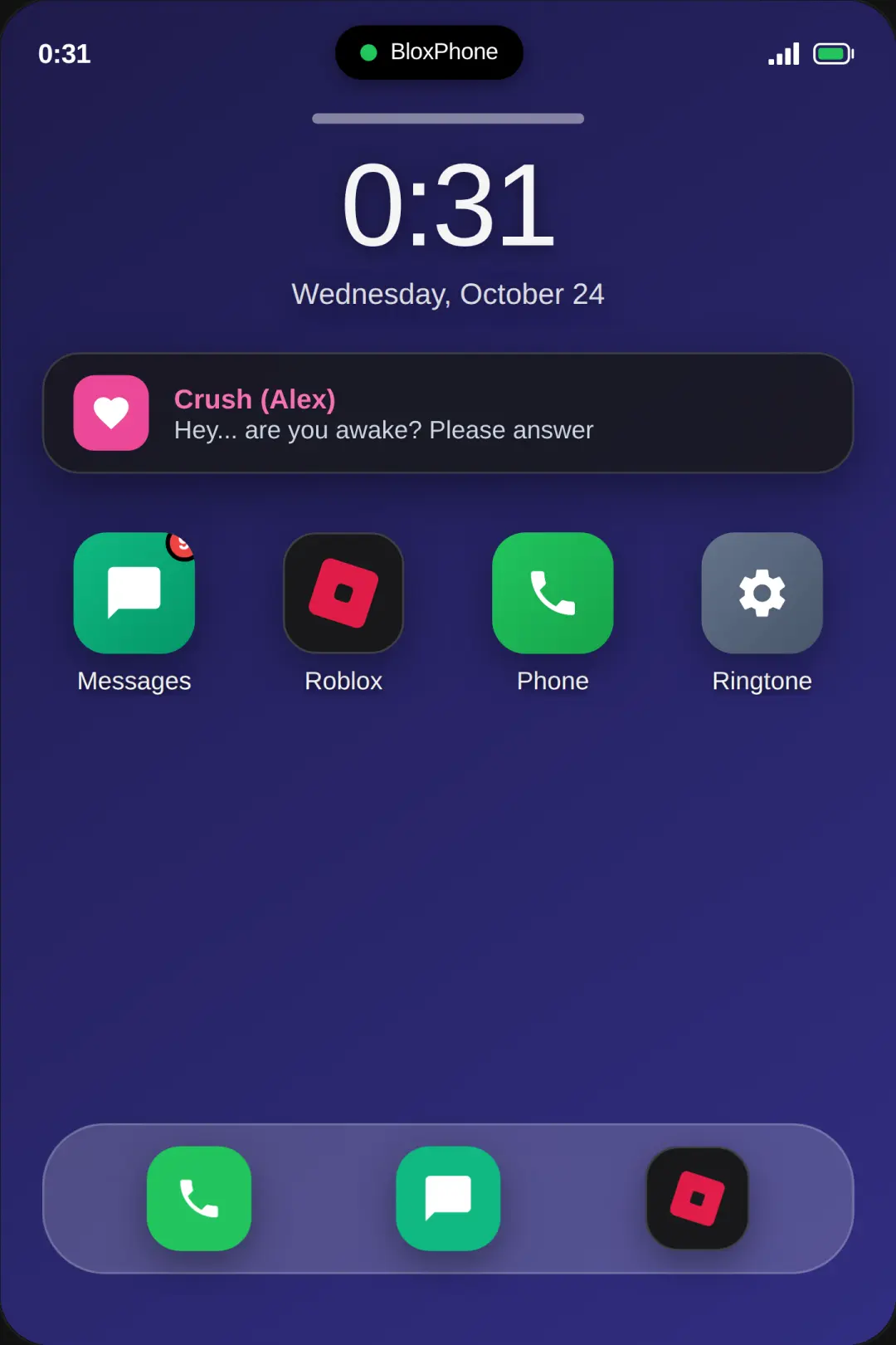 SmartPhone Blox & Chat cover