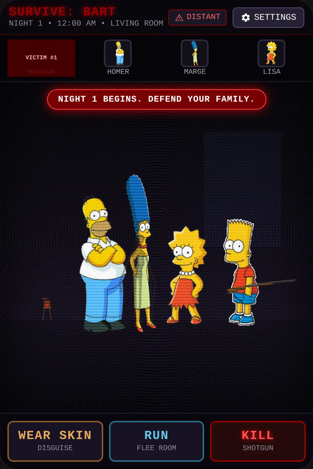 The Skin Thief: Simpsons Horror cover