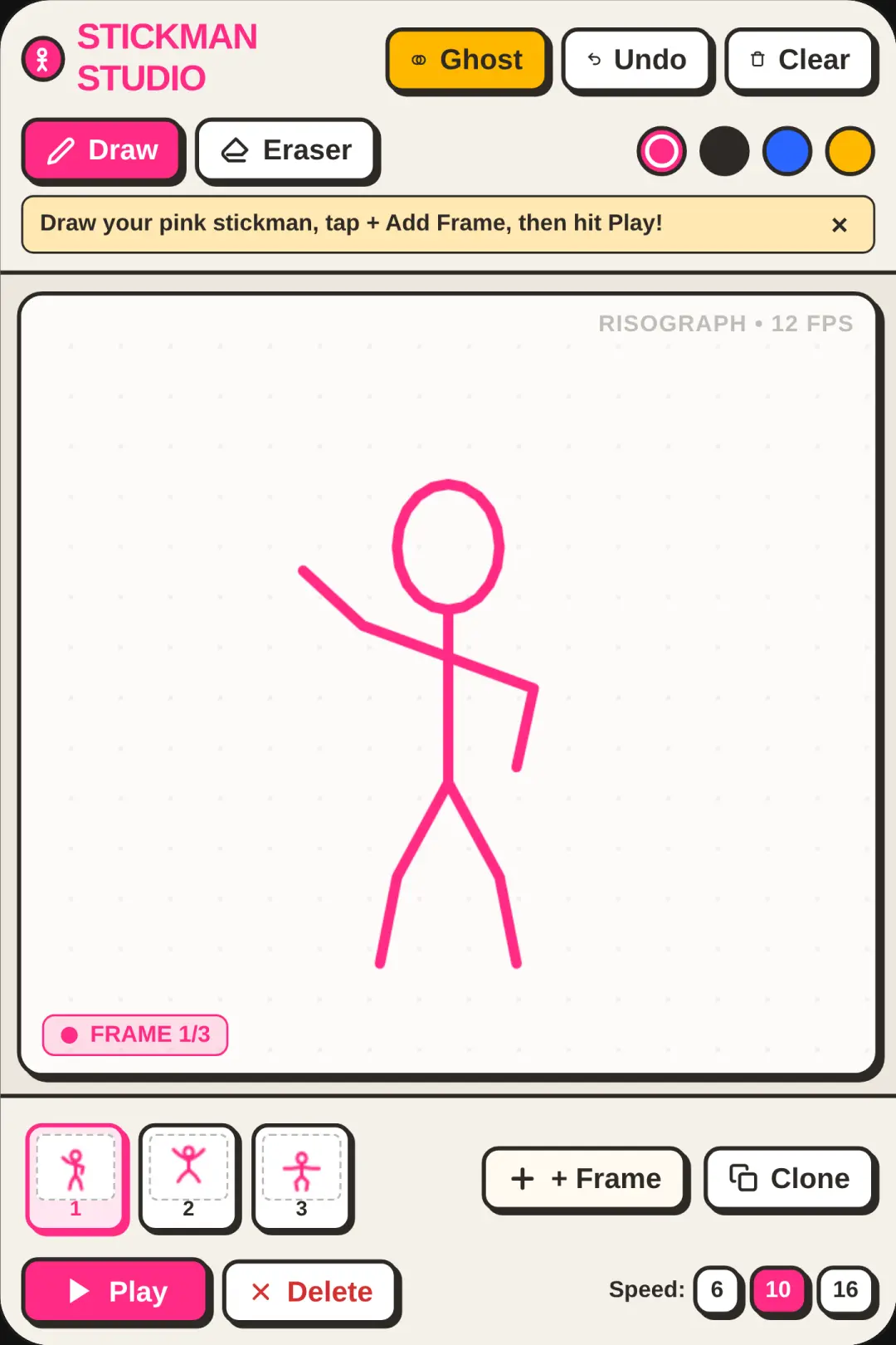 Pink Stickman Animator cover