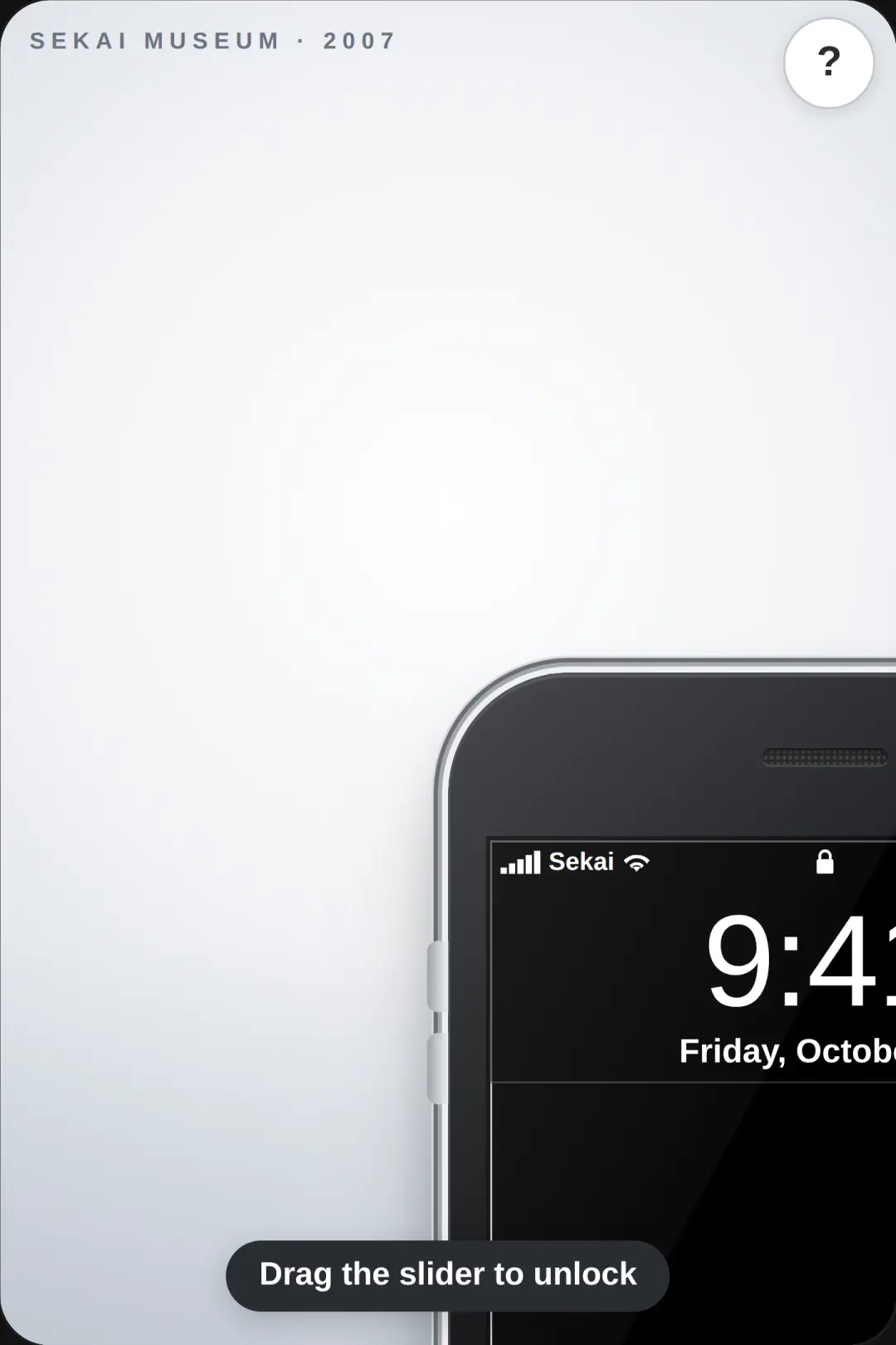 iPhone 2007 cover