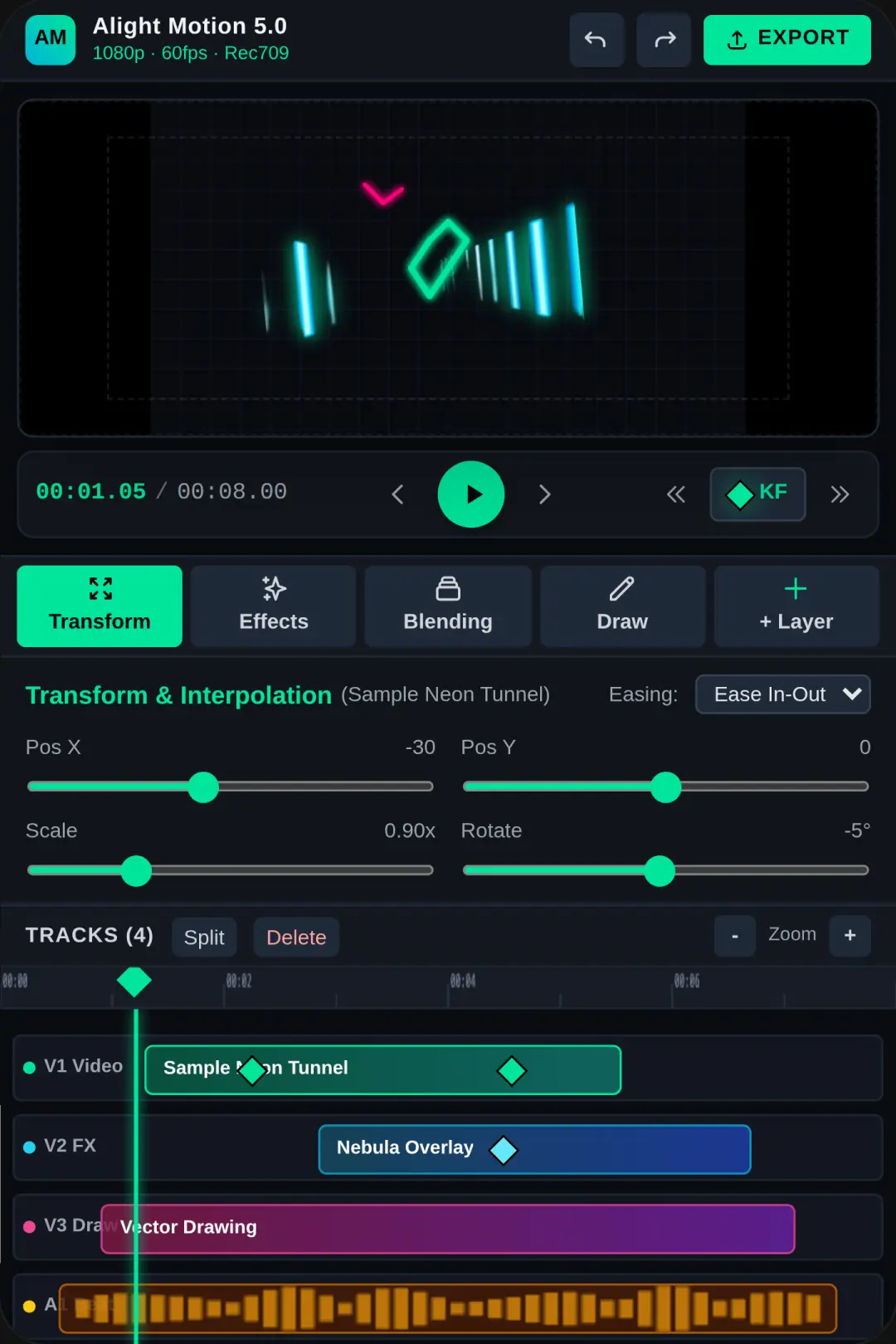 Alight Motion 5.0 - Video Editor cover